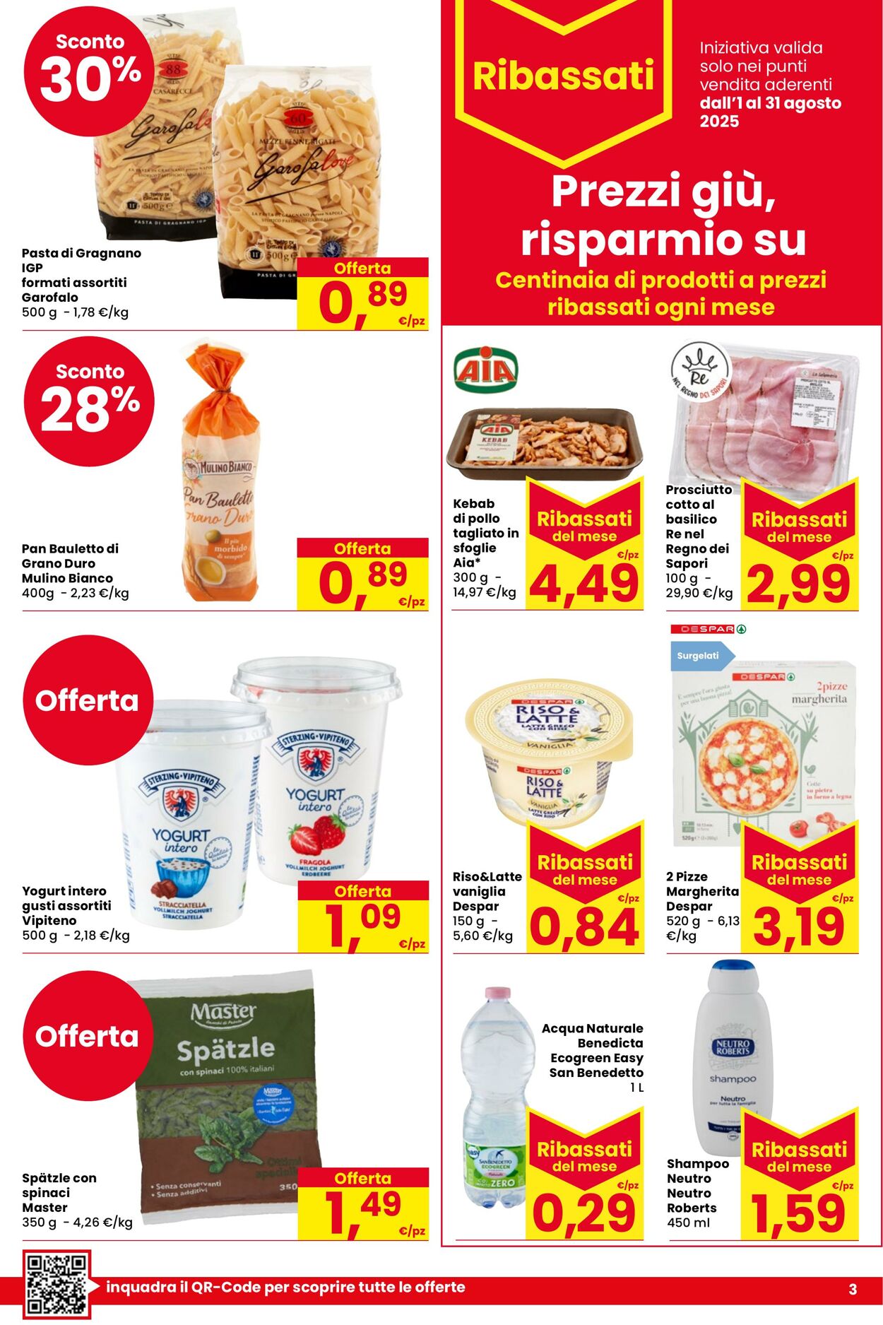 Volantino Despar 07.08.2025 - 20.08.2025