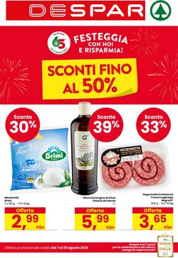 Volantino Despar 07.08.2025 - 20.08.2025