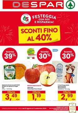 Volantino Despar 21.08.2025 - 03.09.2025