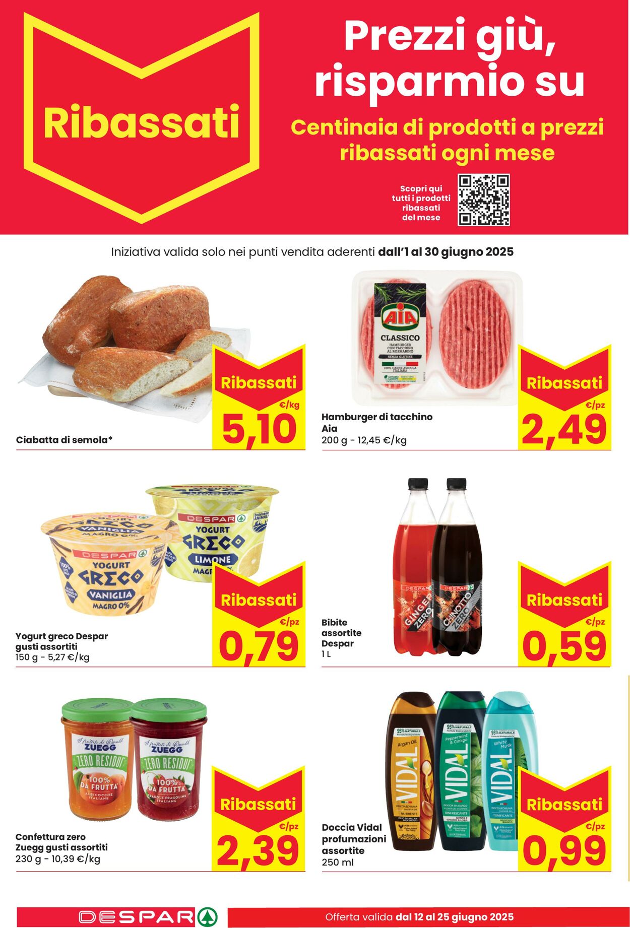 Volantino Despar 12.06.2025 - 25.06.2025