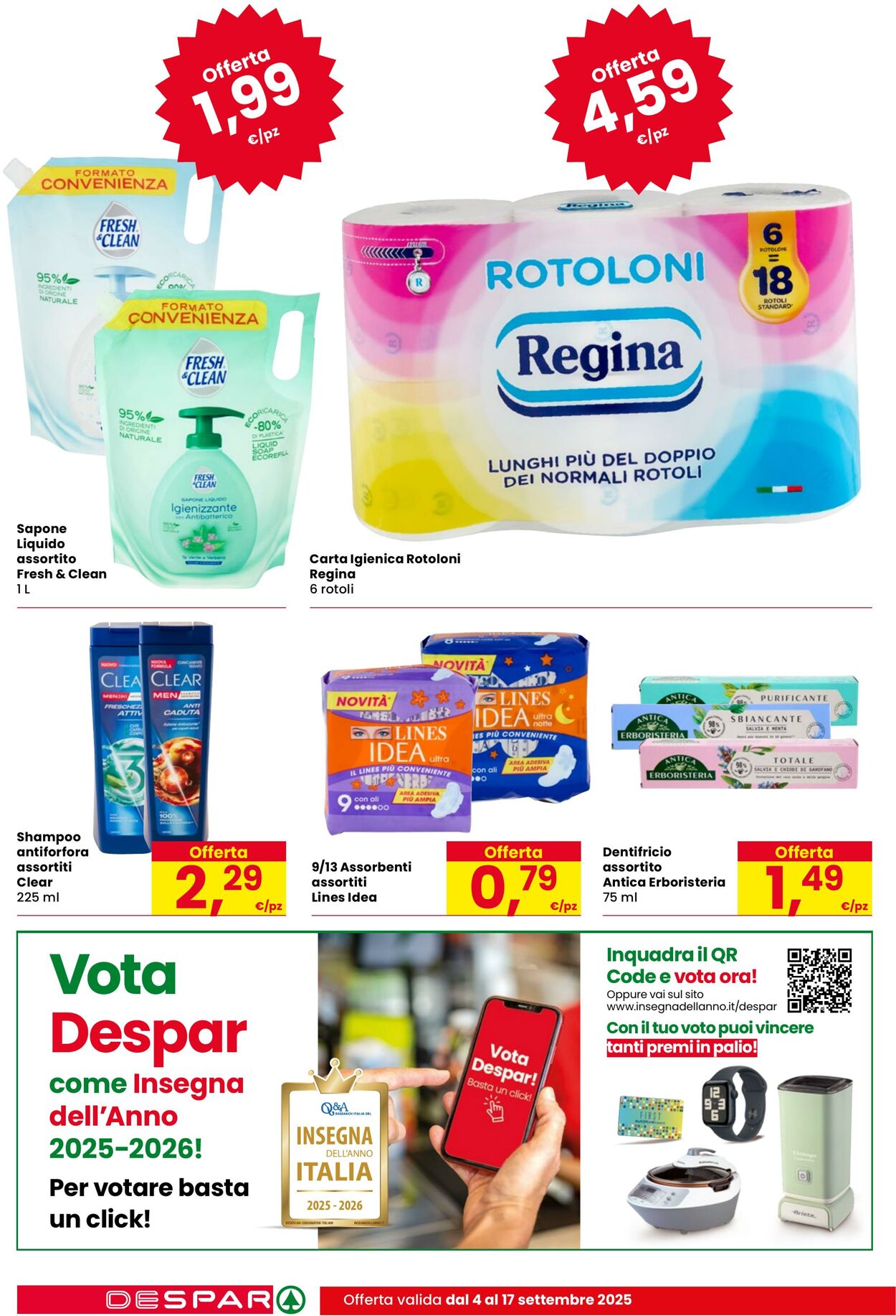 Volantino Despar 04.09.2025 - 17.09.2025