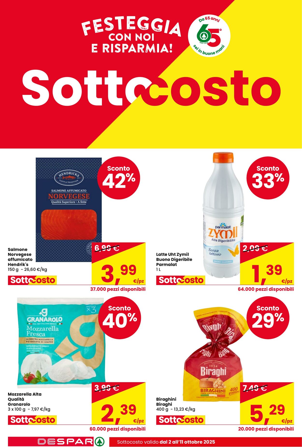Volantino Despar 02.10.2025 - 11.10.2025