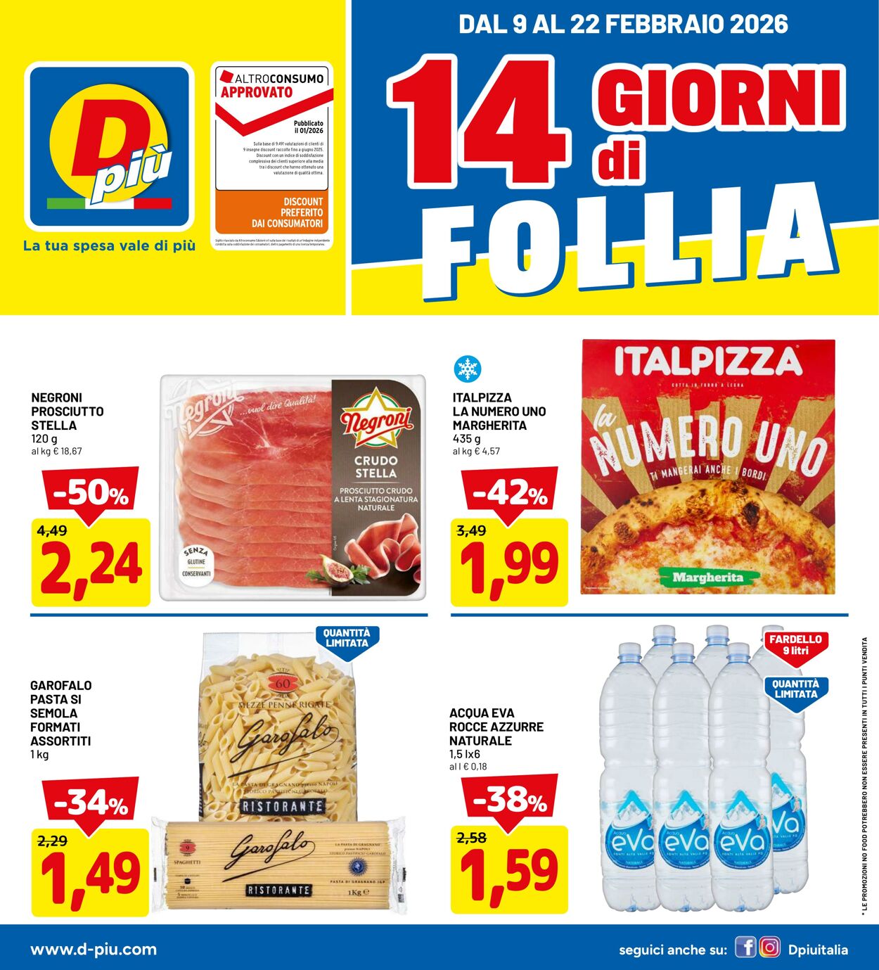 Volantino Dpiù 09.02.2026 - 22.02.2026