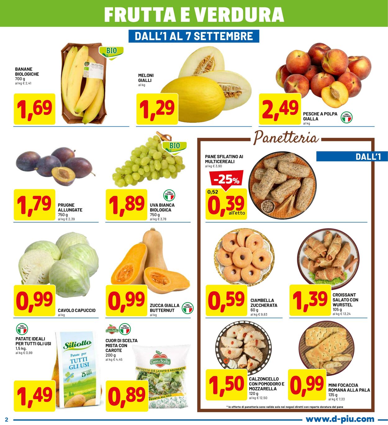 Volantino Dpiù 01.09.2025 - 14.09.2025
