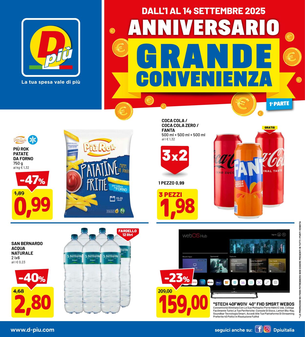 Volantino Dpiù 01.09.2025 - 14.09.2025