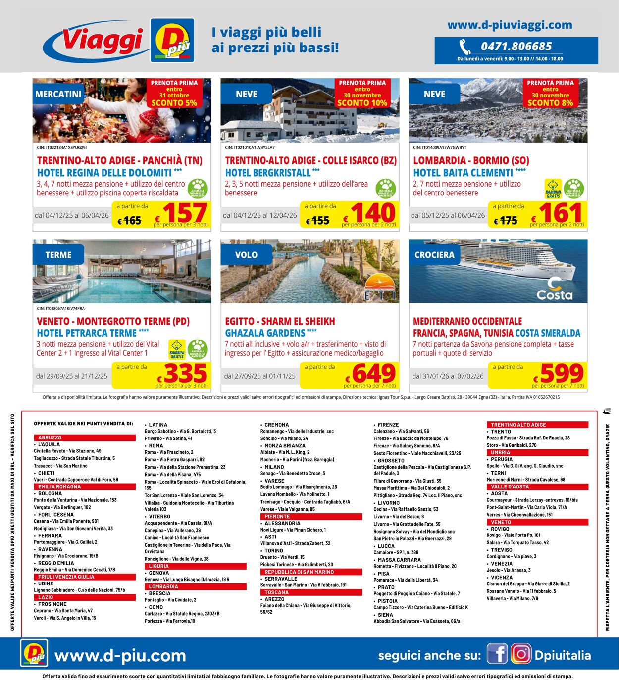 Volantino Dpiù 15.09.2025 - 01.10.2025