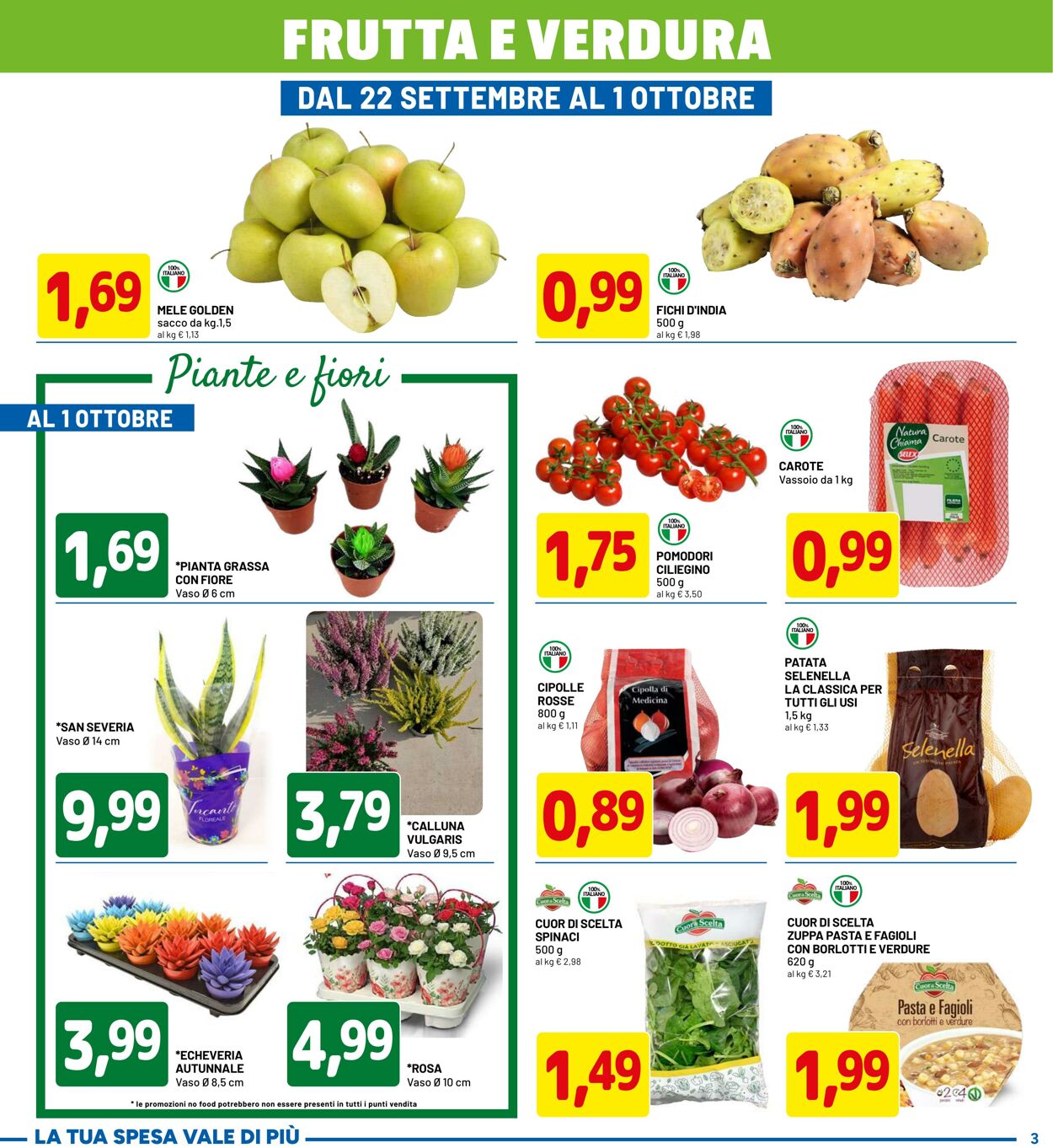 Volantino Dpiù 15.09.2025 - 01.10.2025