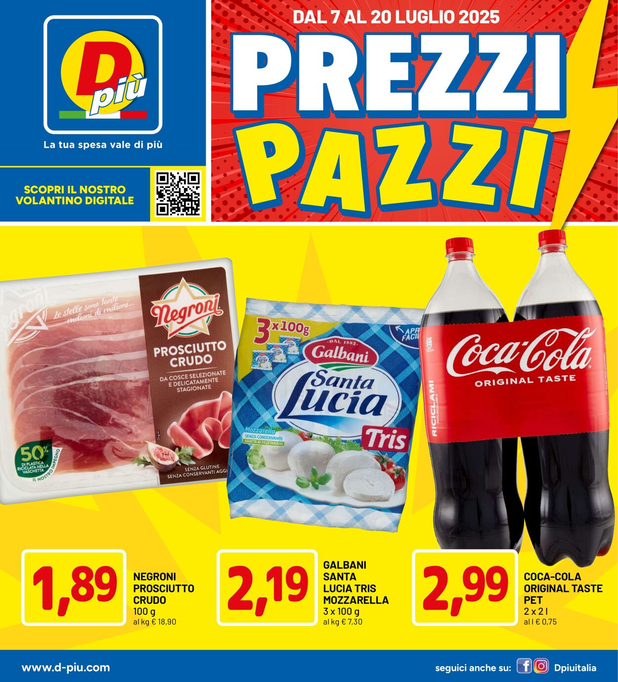 Volantino Dpiù 07.07.2025 - 20.07.2025