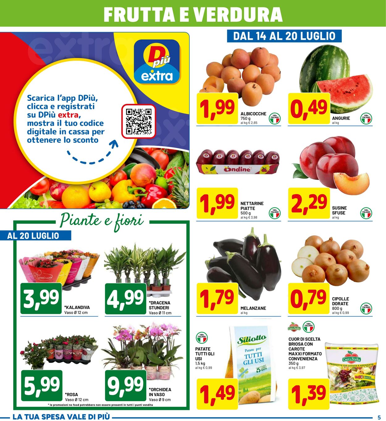 Volantino Dpiù 07.07.2025 - 20.07.2025