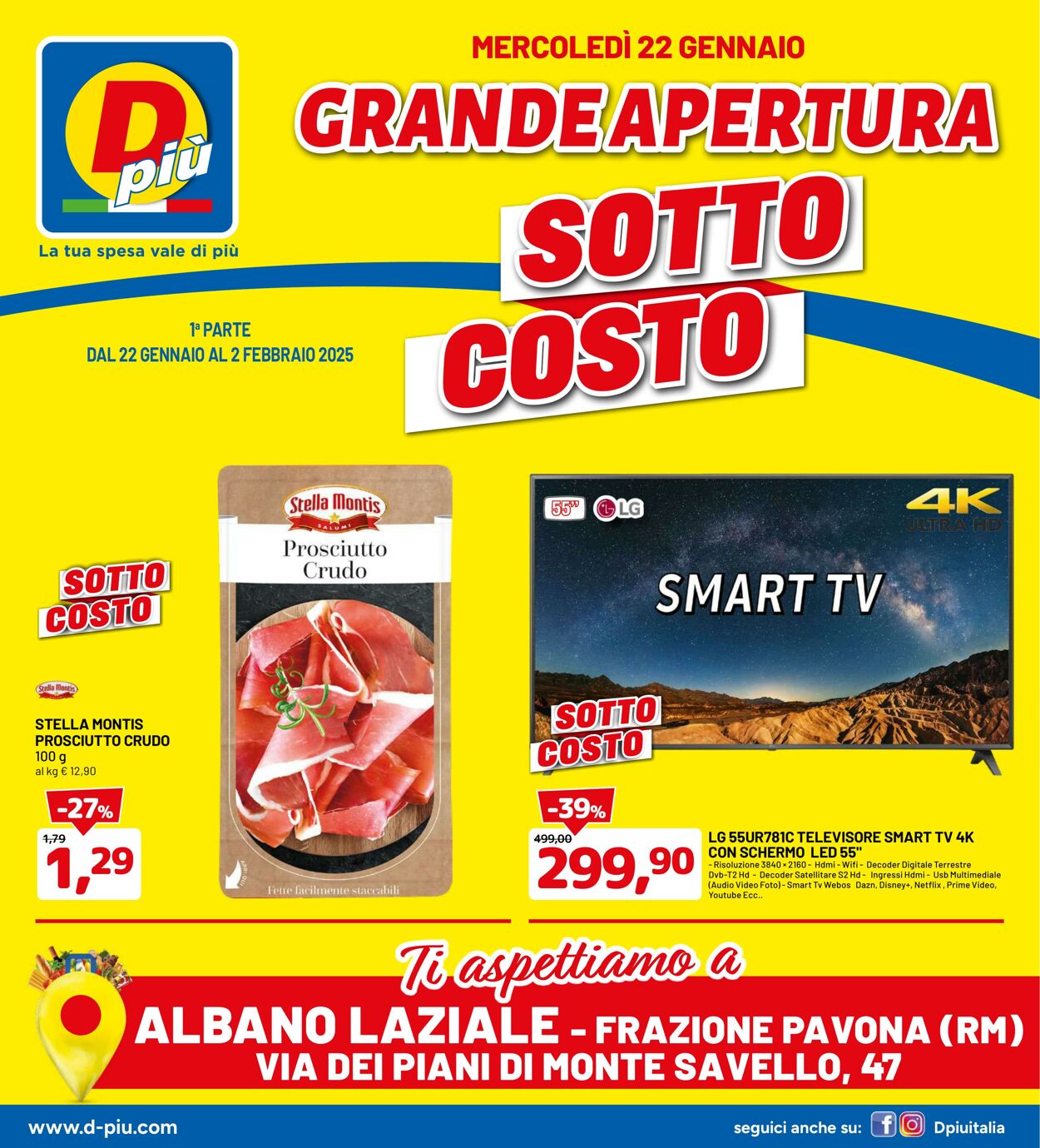 Volantino Dpiù 22.01.2025 - 02.02.2025