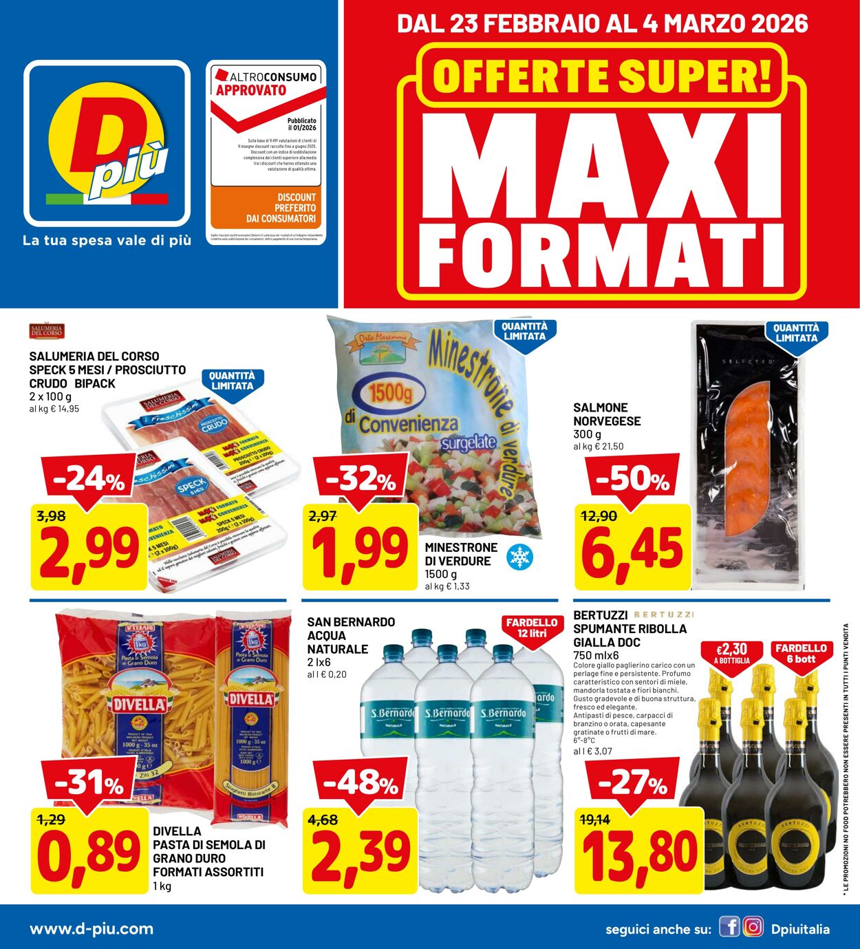 Volantino Dpiù 21.02.2026 - 01.03.2026