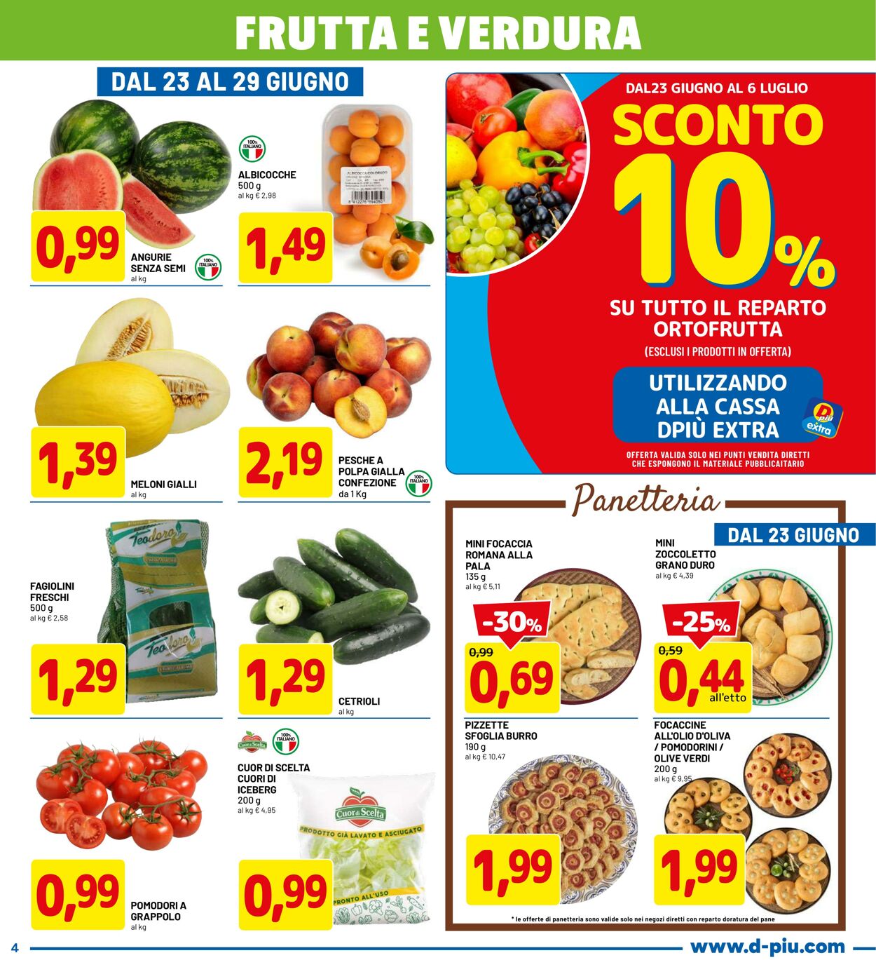Volantino Dpiù 23.06.2025 - 06.07.2025