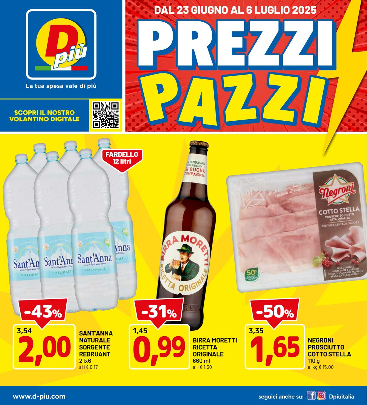 Volantino Dpiù 23.06.2025 - 06.07.2025