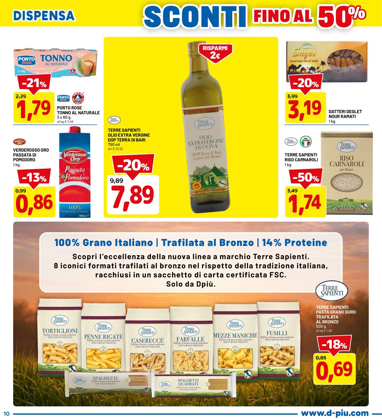 Volantino Dpiù 14.03.2026 - 22.03.2026