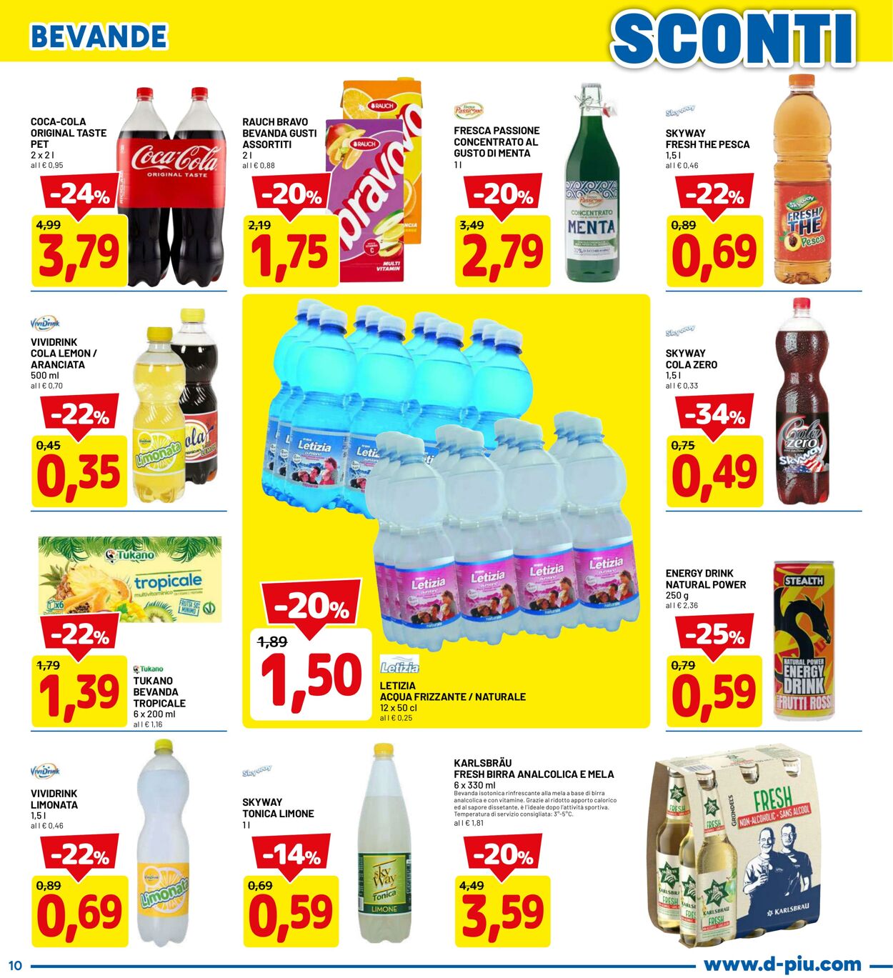 Volantino Dpiù 18.08.2025 - 31.08.2025