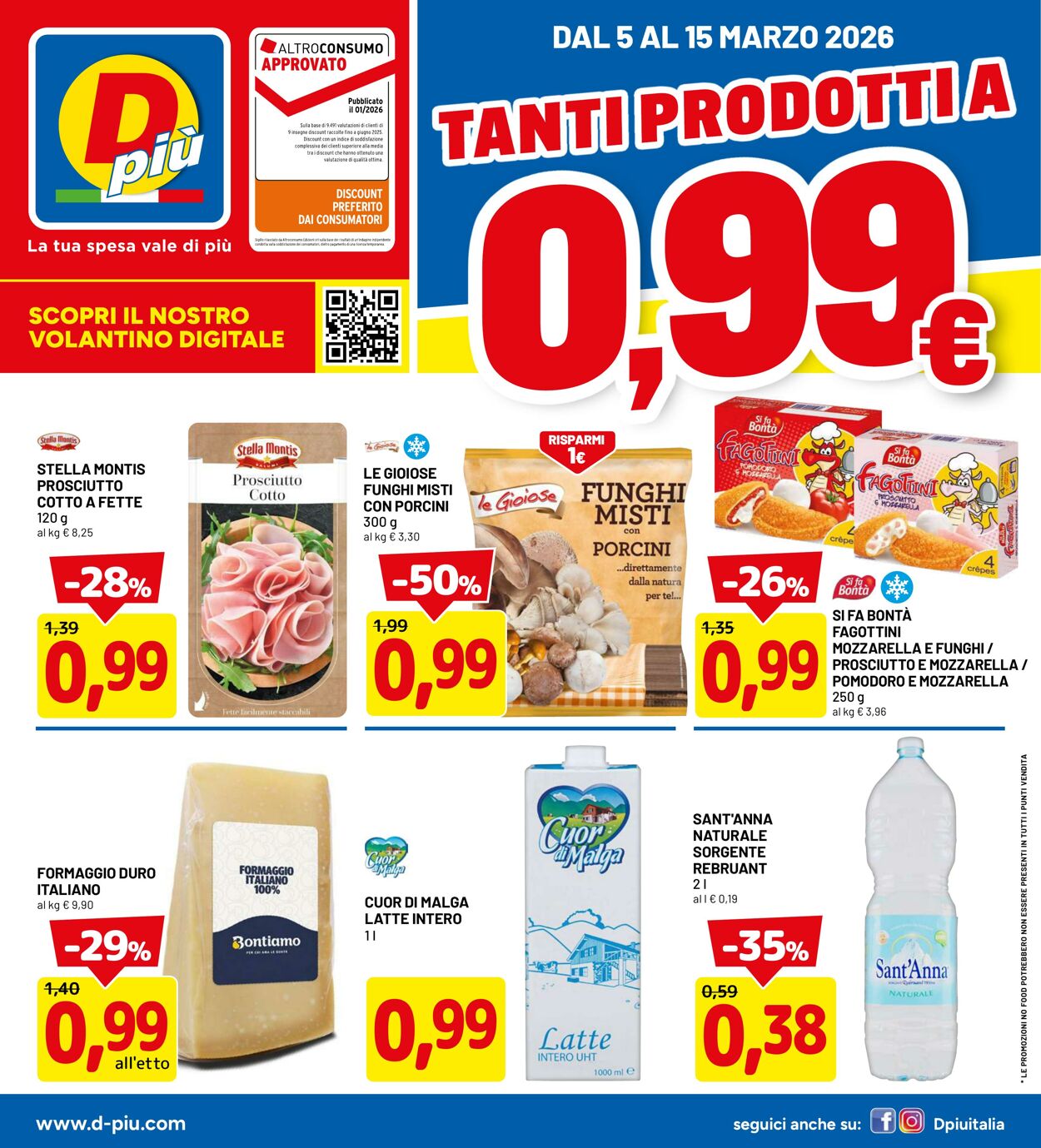 Volantino Dpiù 03.03.2026 - 11.03.2026