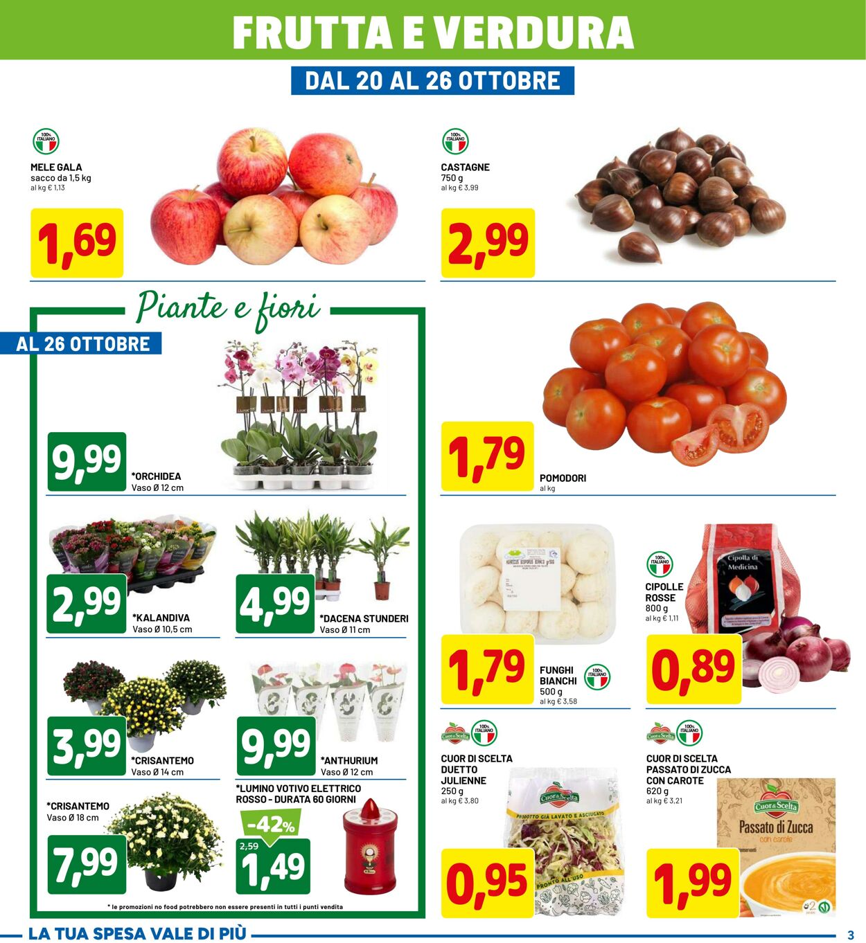 Volantino Dpiù 13.10.2025 - 26.10.2025
