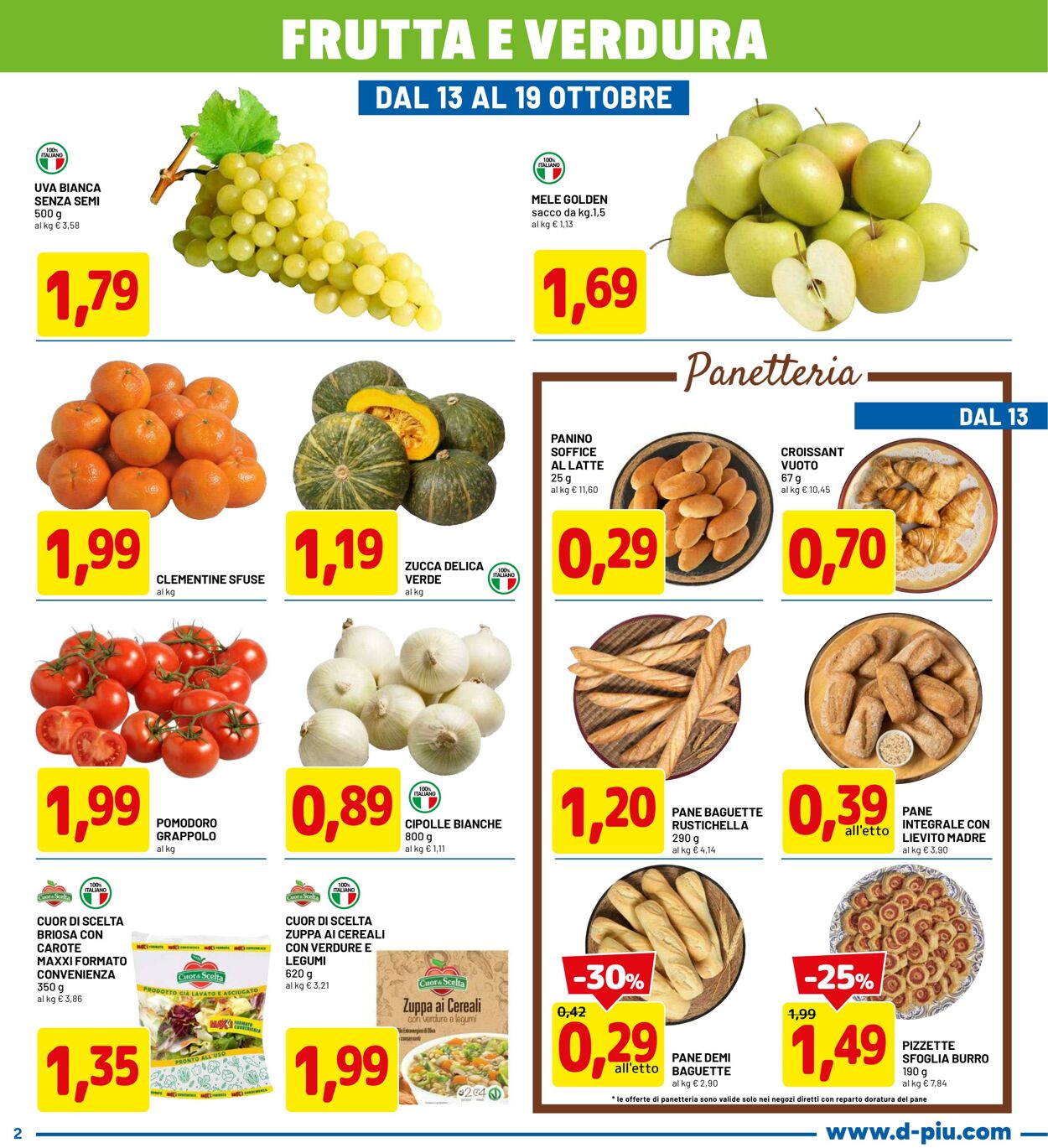 Volantino Dpiù 13.10.2025 - 26.10.2025