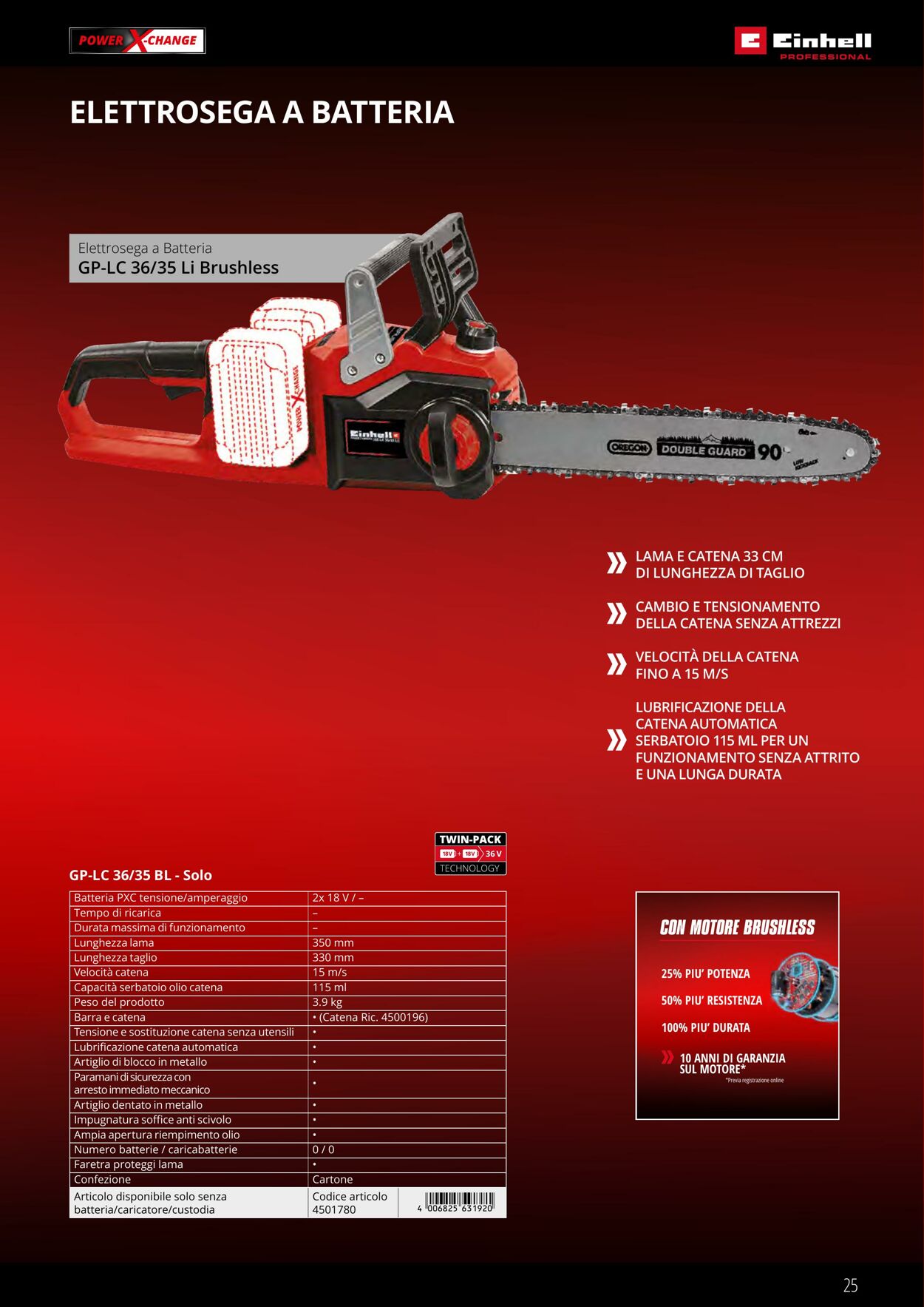Volantino Einhell 17.06.2025 - 17.09.2025