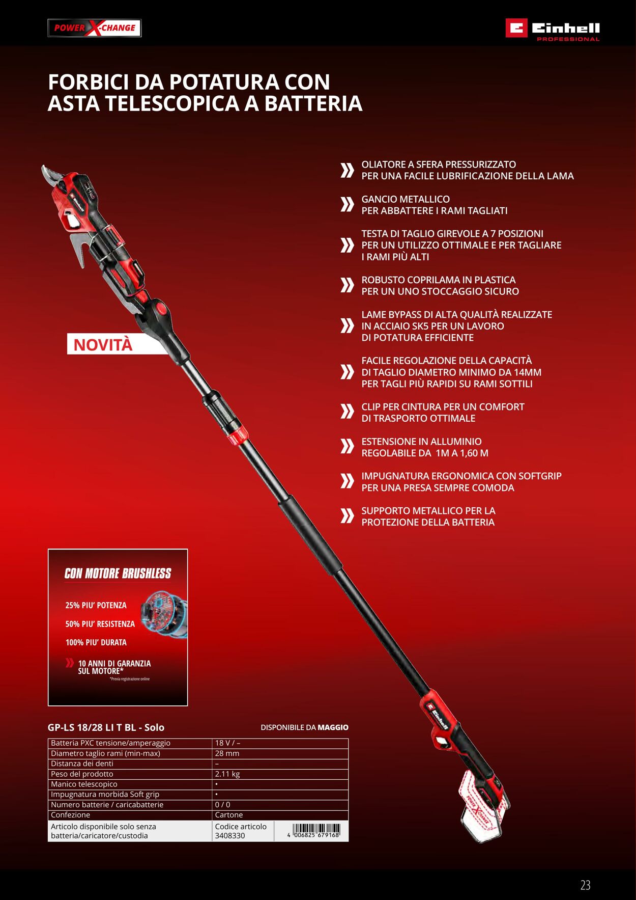 Volantino Einhell 17.06.2025 - 17.09.2025