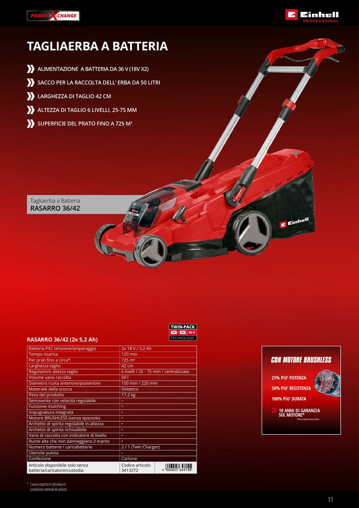 Volantino Einhell 17.06.2025 - 17.09.2025