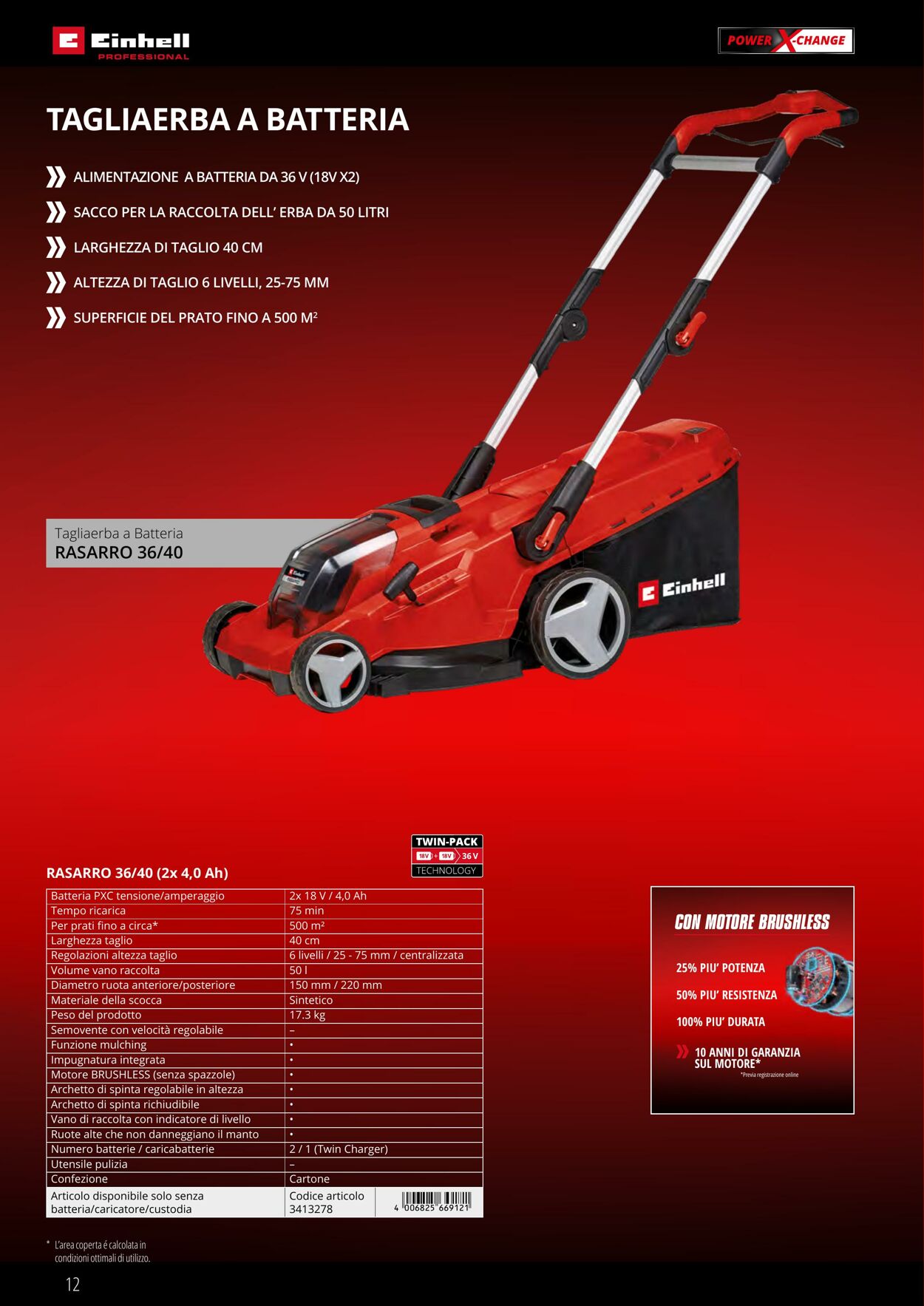 Volantino Einhell 17.06.2025 - 17.09.2025