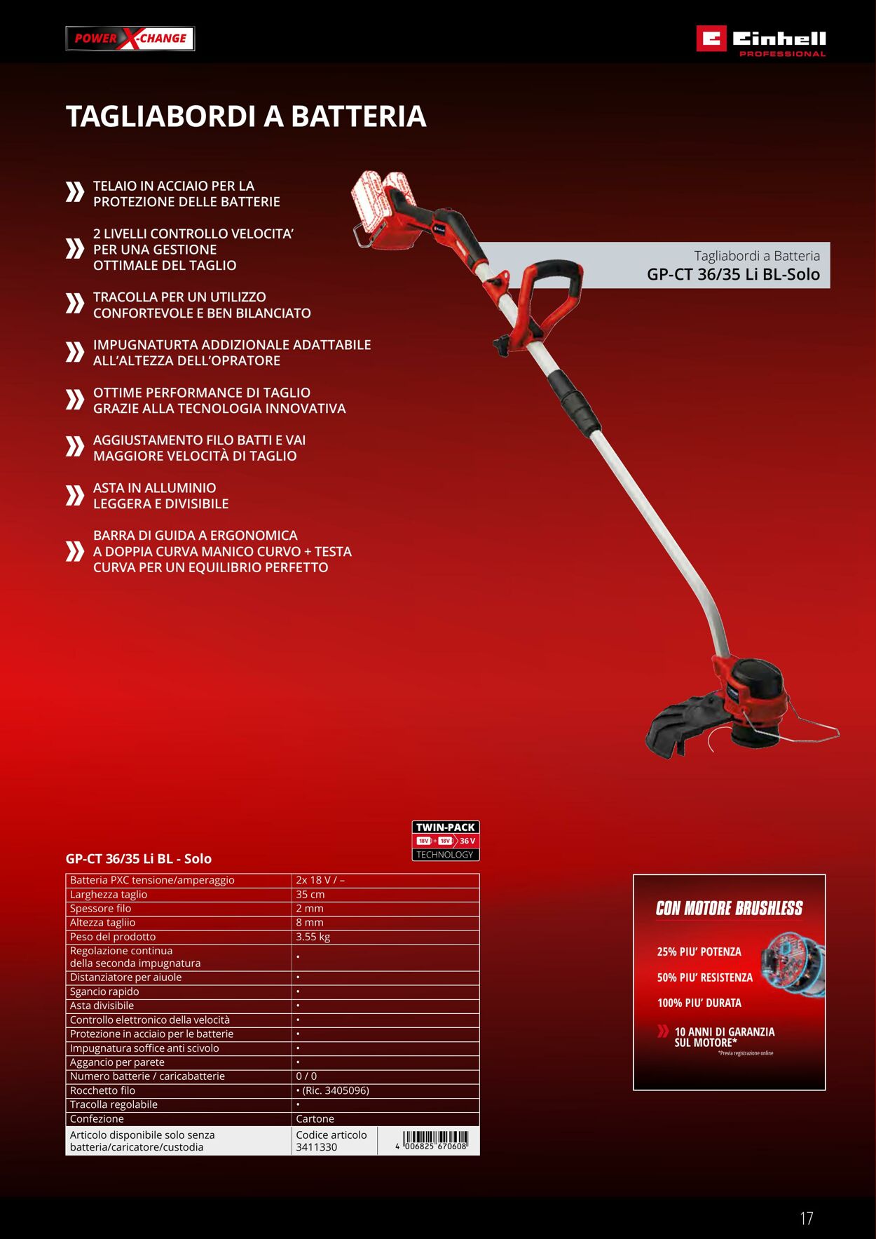 Volantino Einhell 17.06.2025 - 17.09.2025