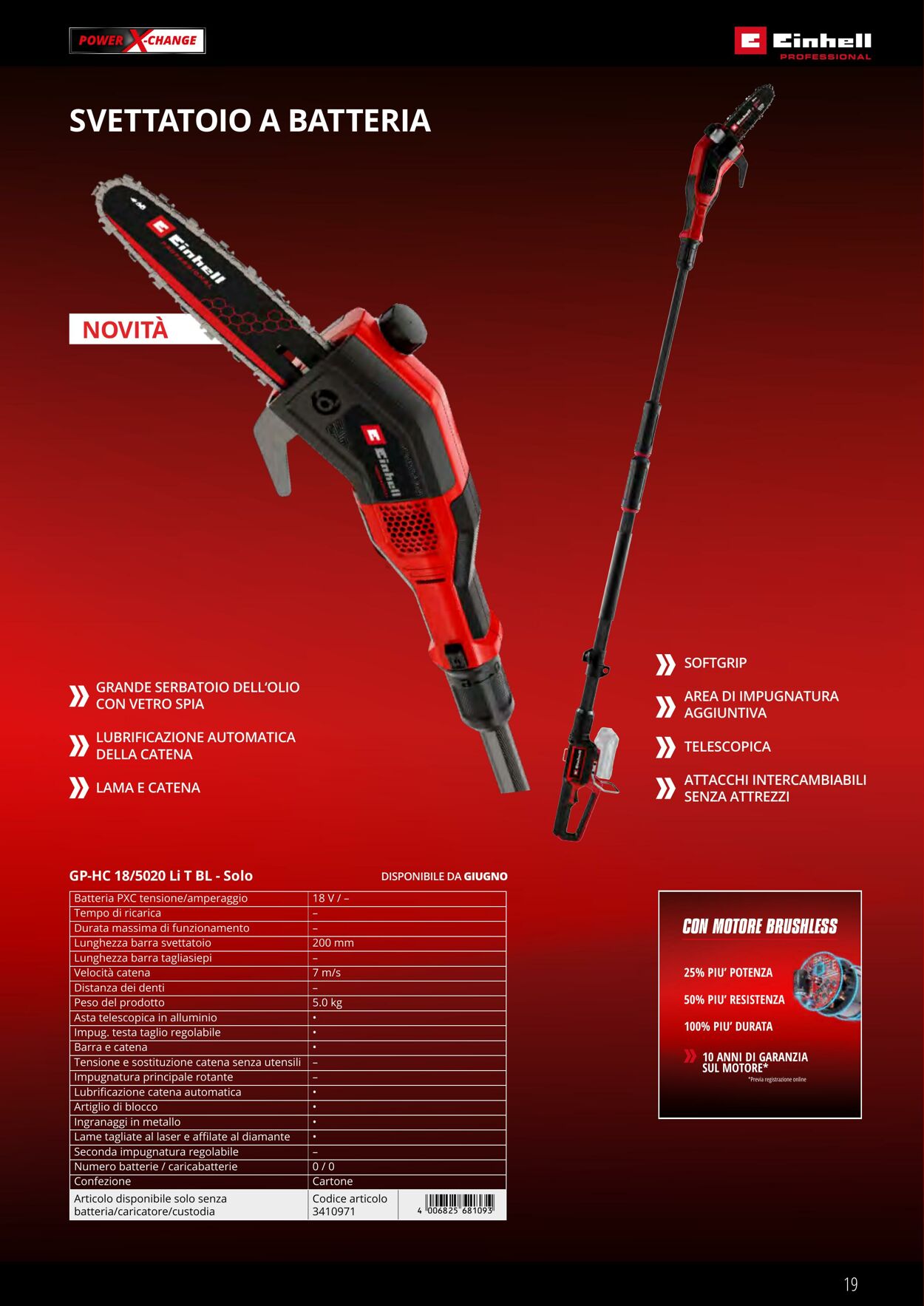 Volantino Einhell 17.06.2025 - 17.09.2025