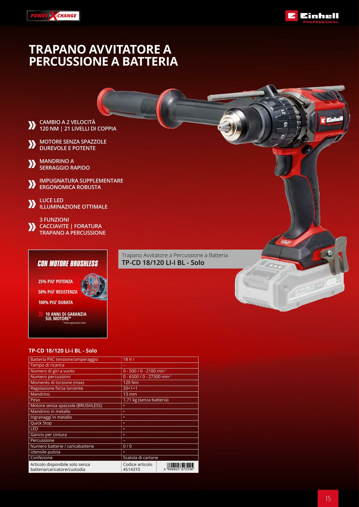Volantino Einhell 17.06.2025 - 17.12.2025