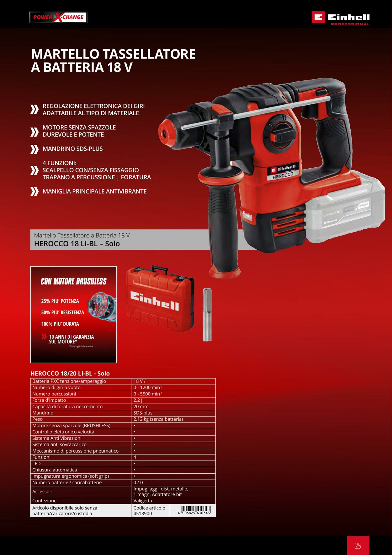 Volantino Einhell 17.06.2025 - 17.12.2025