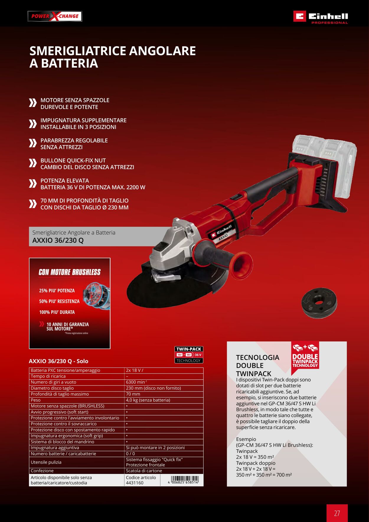 Volantino Einhell 17.06.2025 - 17.12.2025