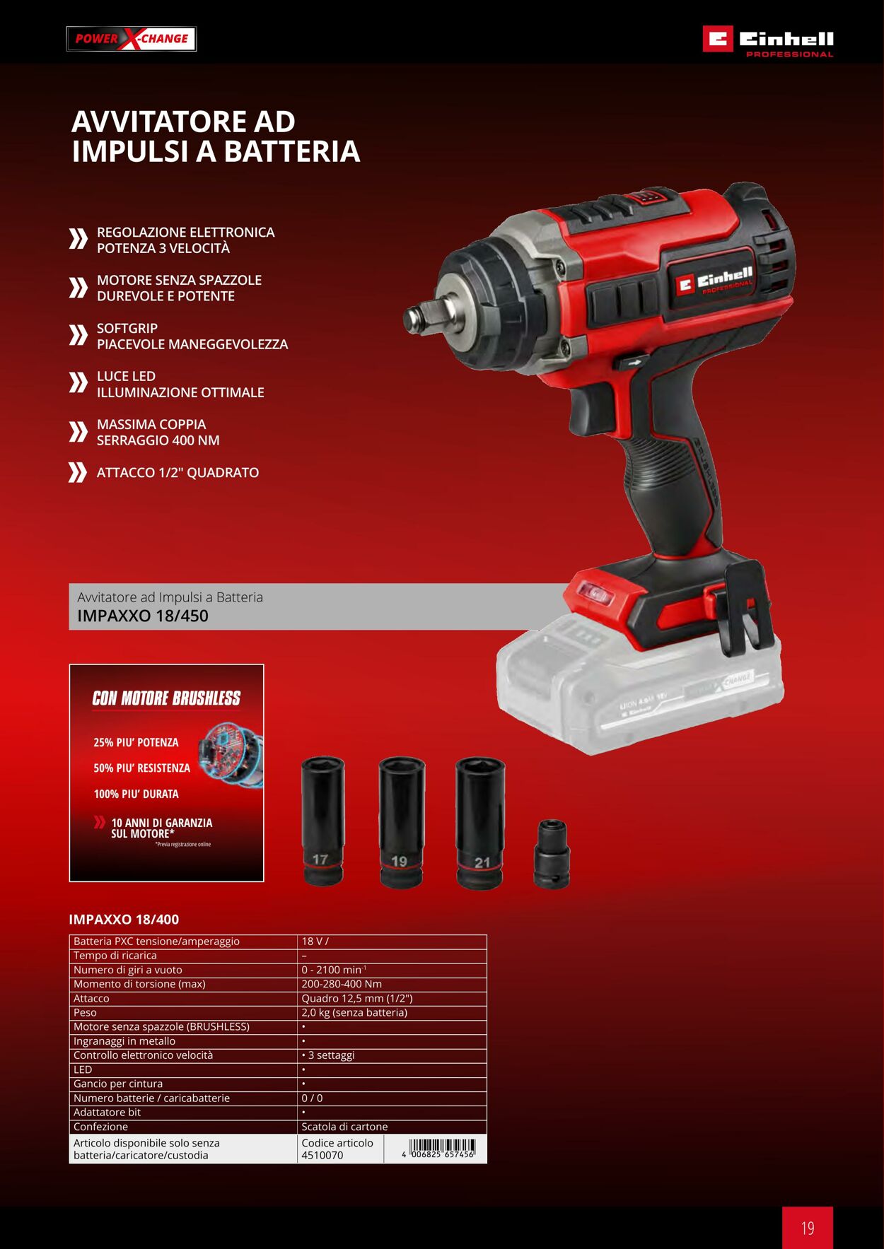 Volantino Einhell 17.06.2025 - 17.12.2025