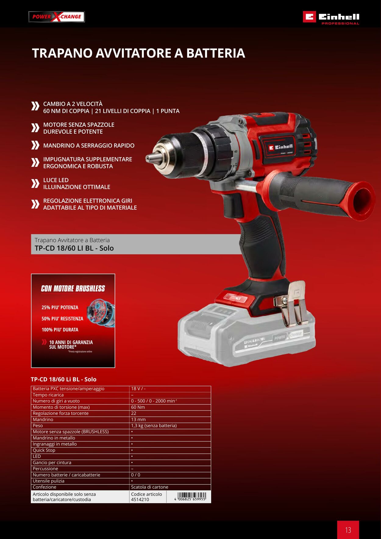 Volantino Einhell 17.06.2025 - 17.12.2025