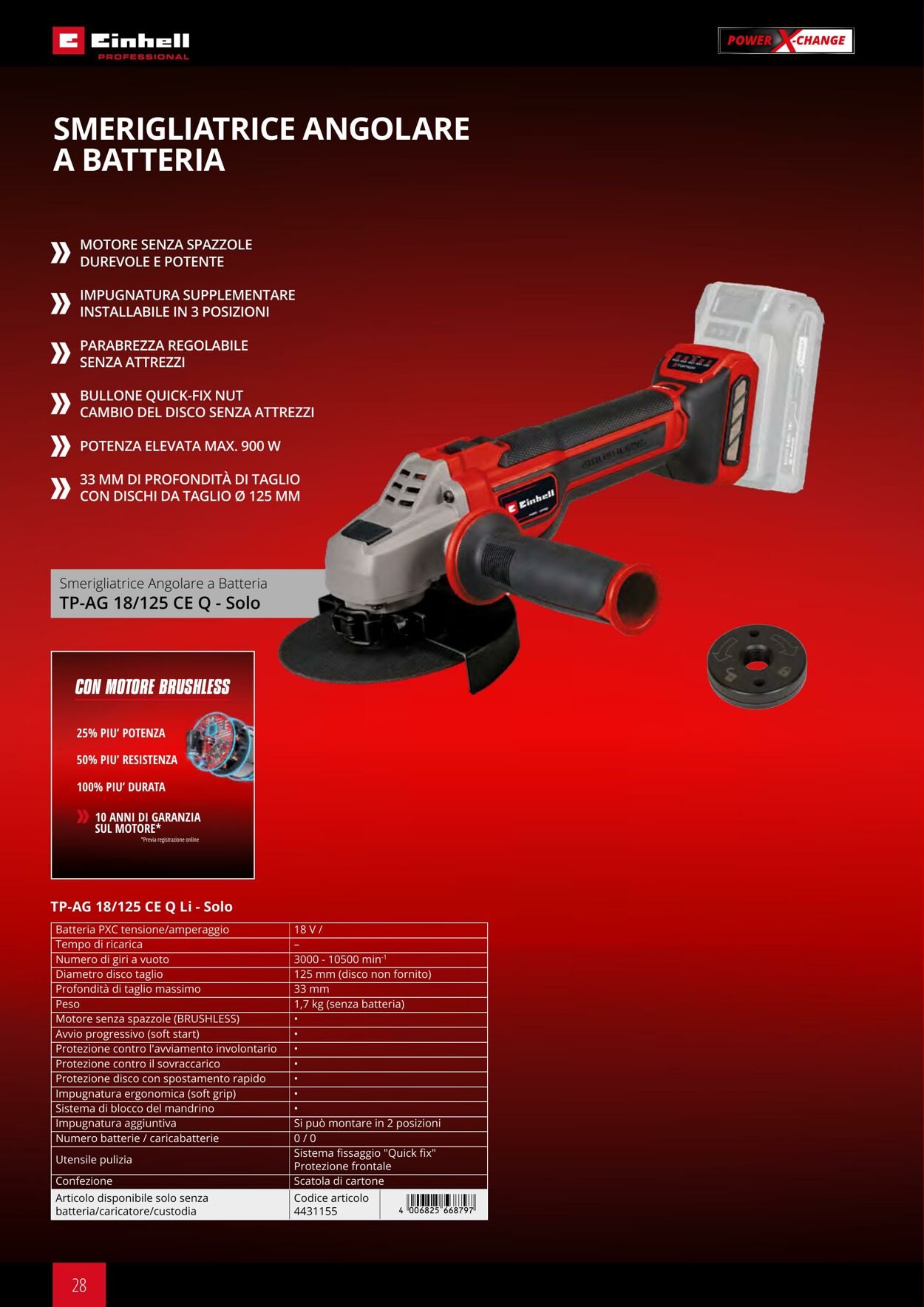 Volantino Einhell 17.06.2025 - 17.12.2025