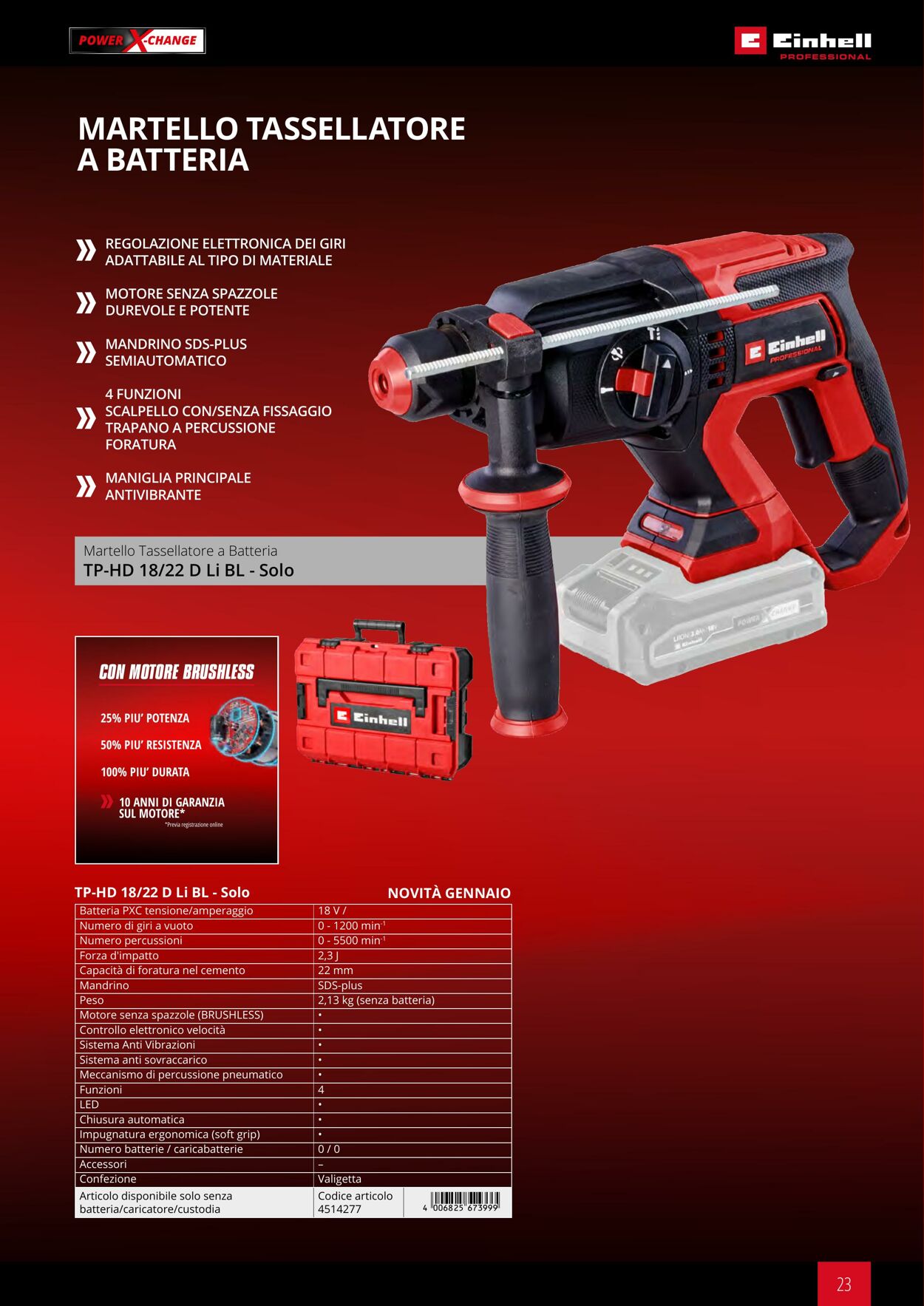 Volantino Einhell 17.06.2025 - 17.12.2025
