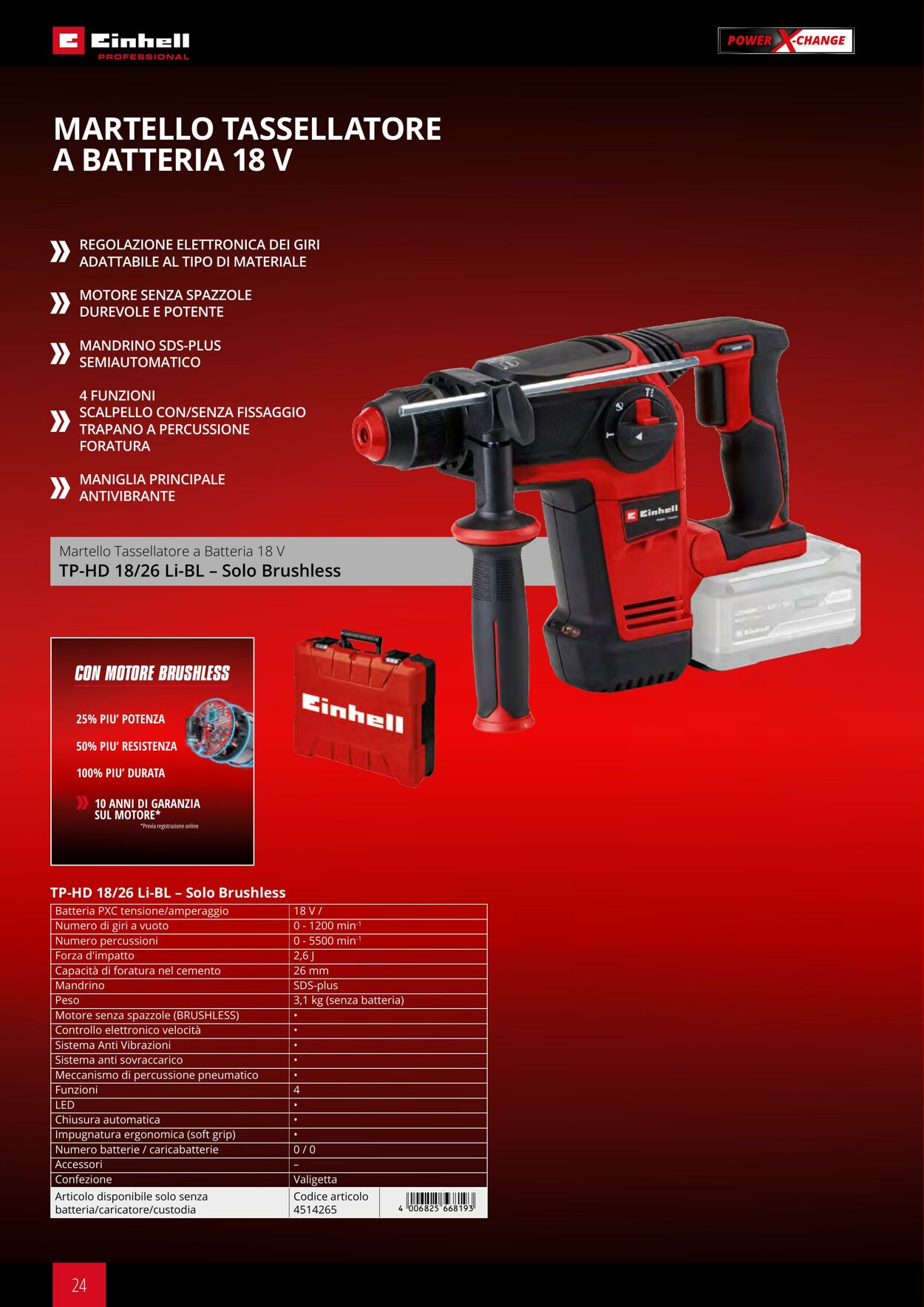 Volantino Einhell 17.06.2025 - 17.12.2025