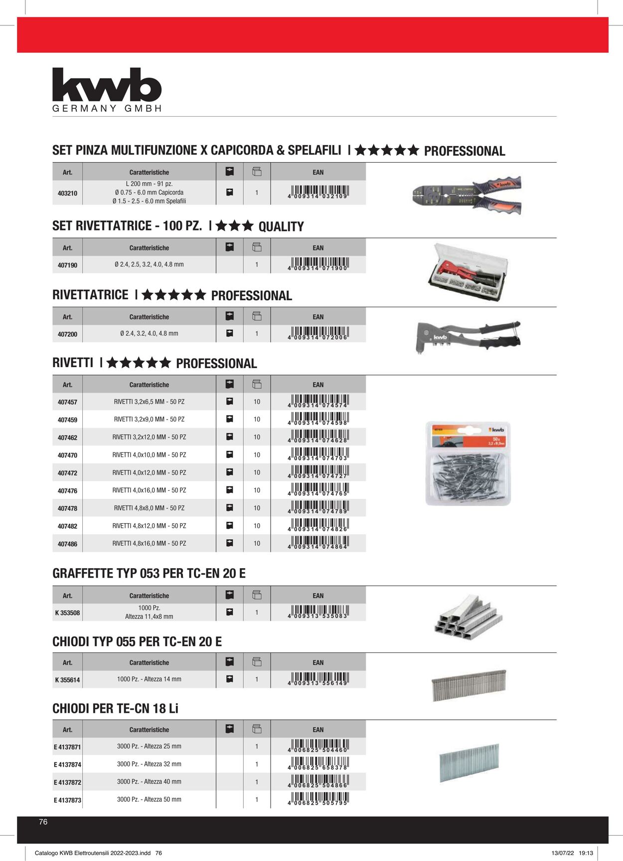 Volantino Einhell 24.01.2023 - 31.12.2023