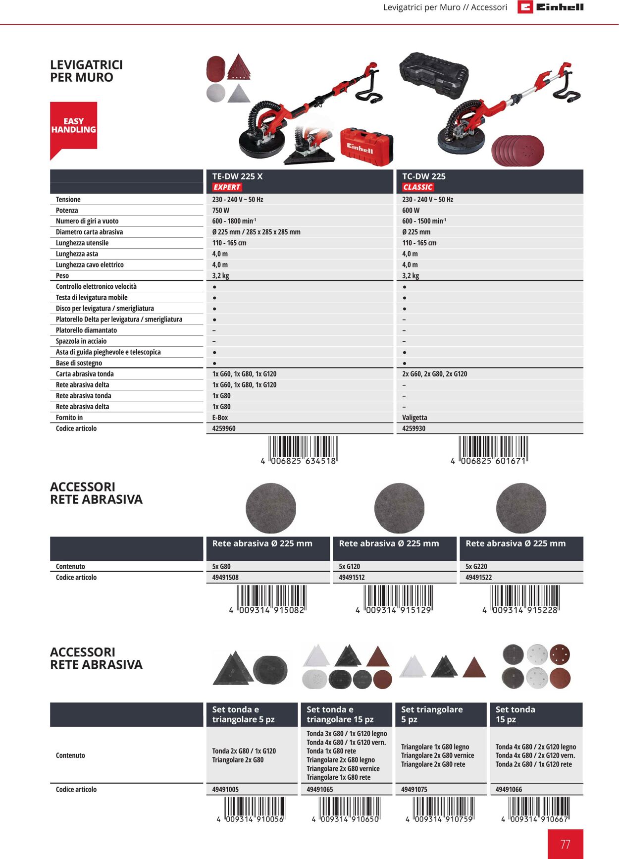 Volantino Einhell 05.01.2022 - 31.12.2022