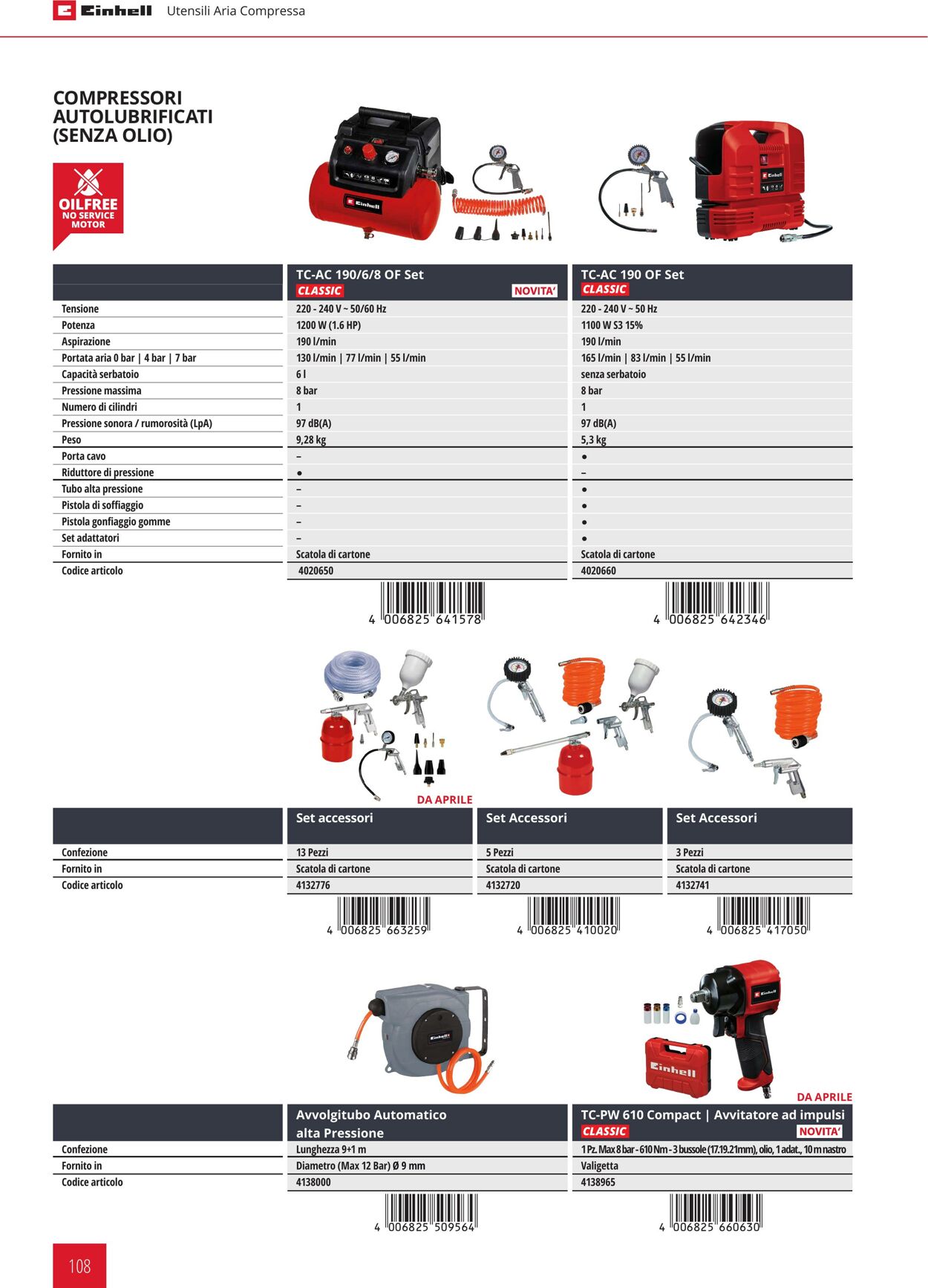 Volantino Einhell 05.01.2022 - 31.12.2022