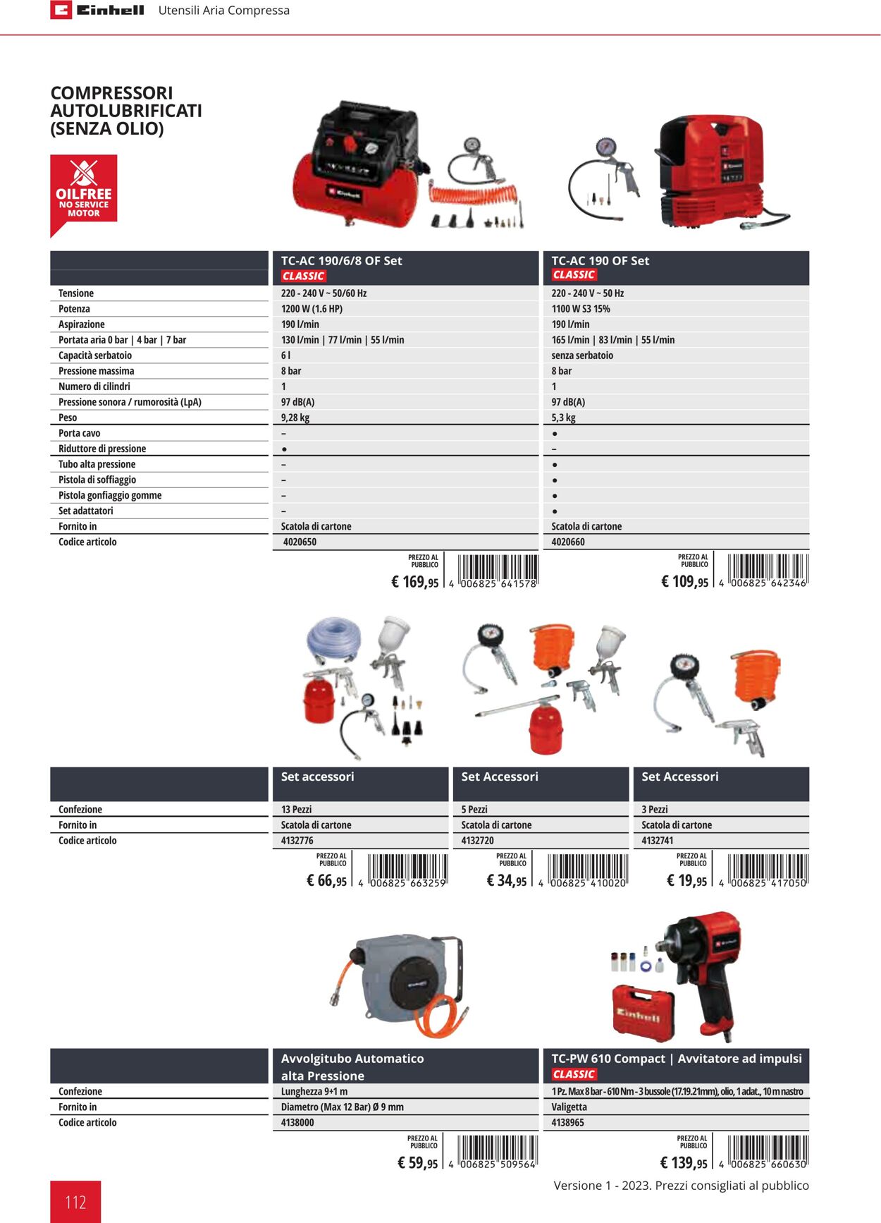 Volantino Einhell 01.02.2023 - 31.12.2023