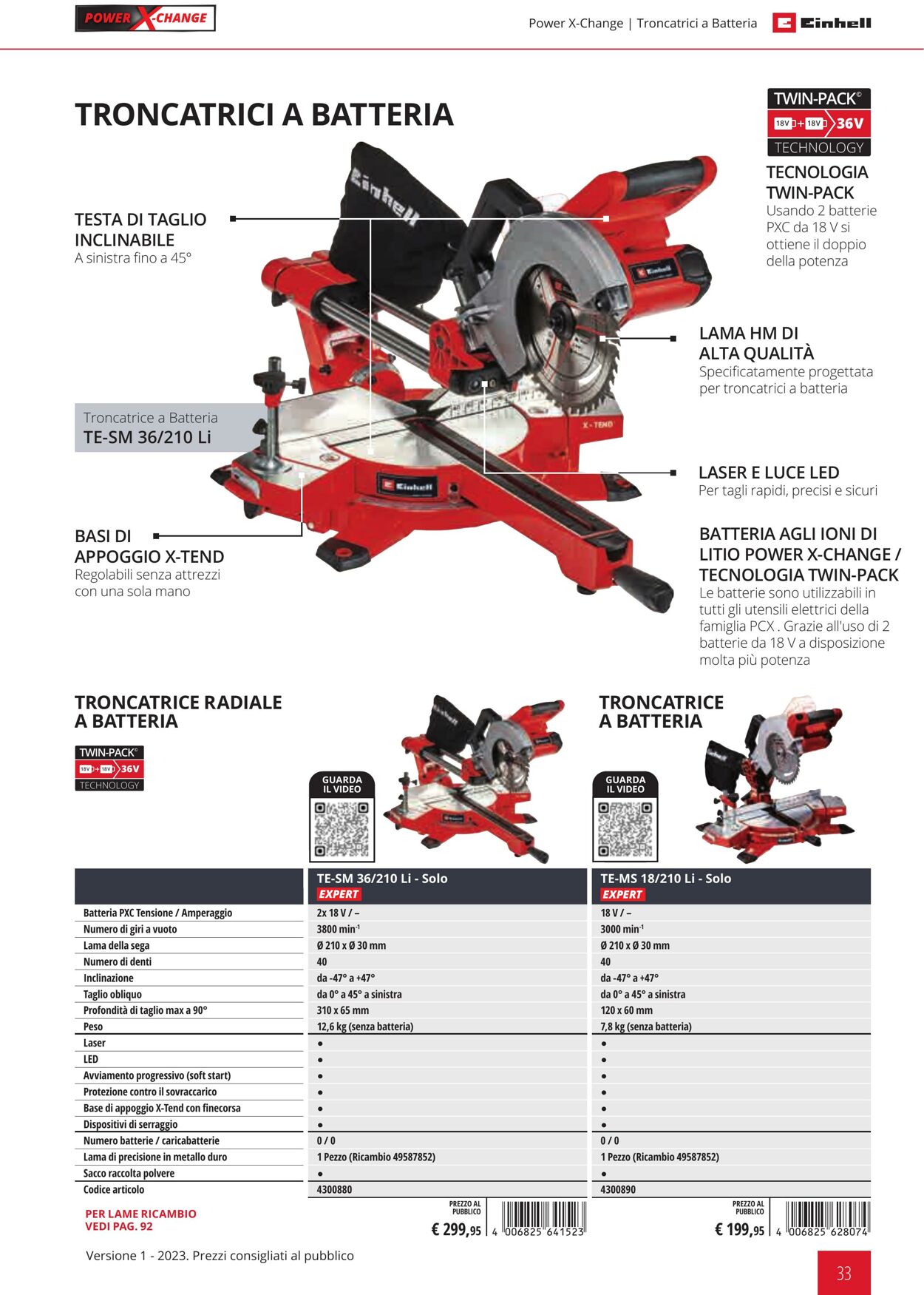 Volantino Einhell 01.02.2023 - 31.12.2023