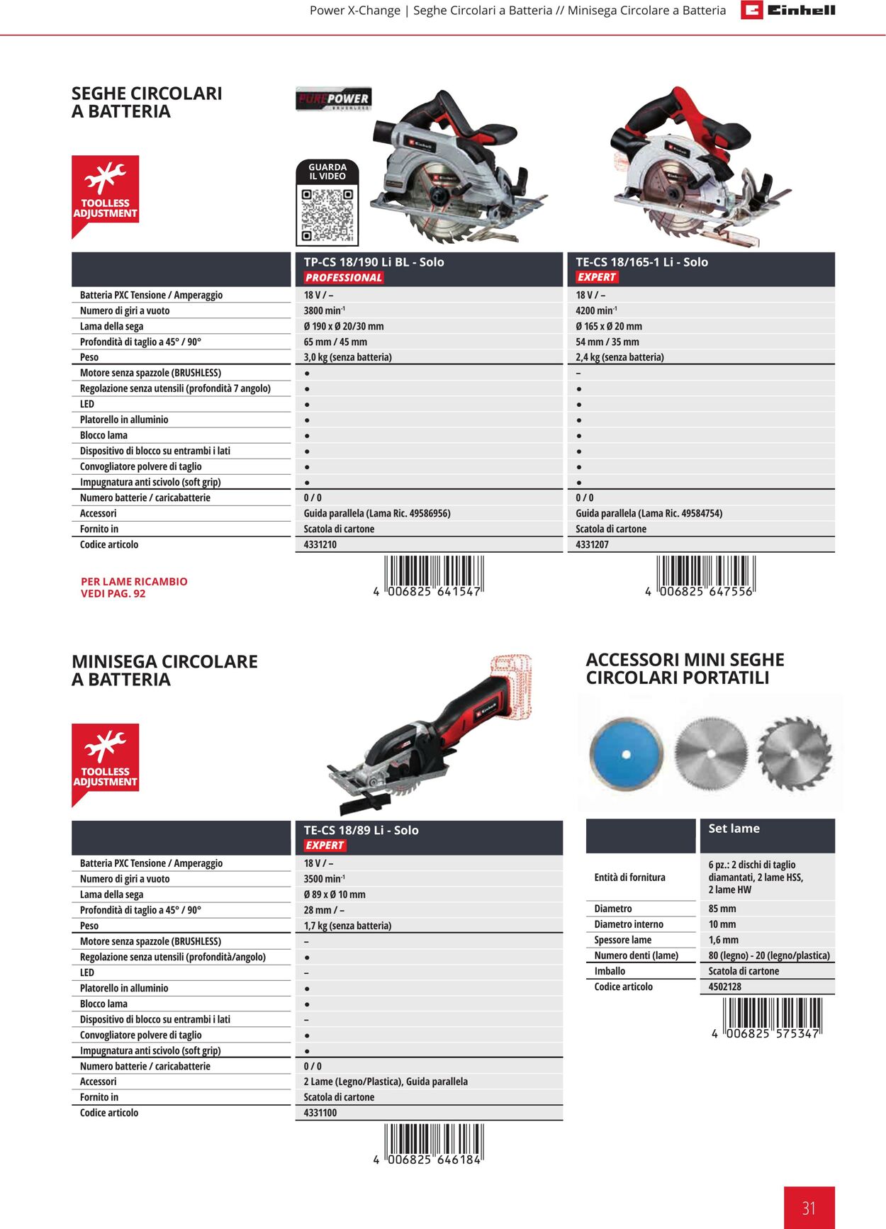 Volantino Einhell 24.01.2024 - 21.09.2024