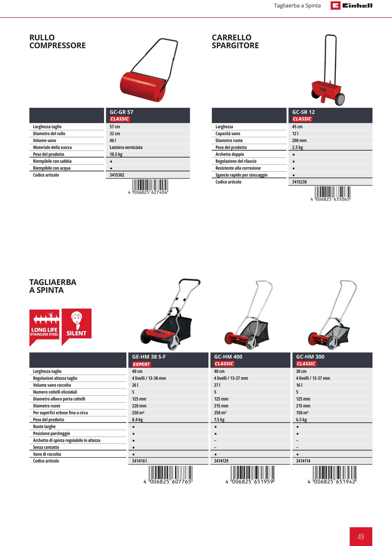 Volantino Einhell 21.09.2023 - 21.03.2024