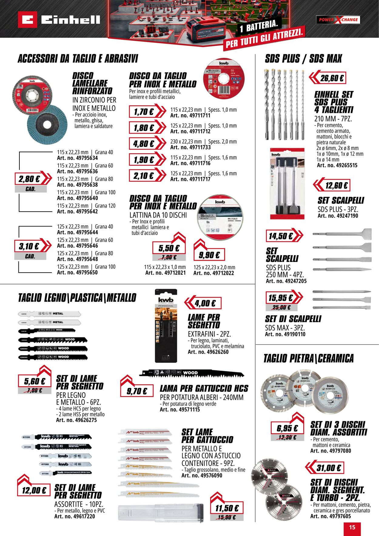 Volantino Einhell 25.10.2024 - 25.01.2025