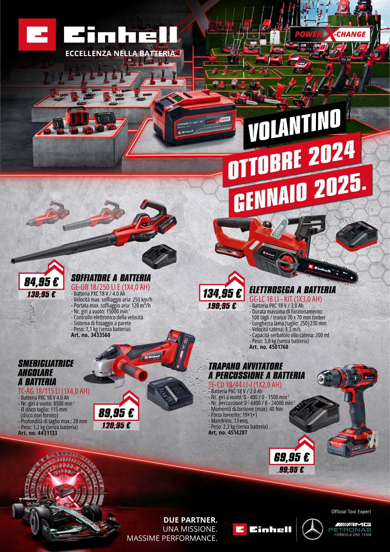 Einhell Volantini promozionali