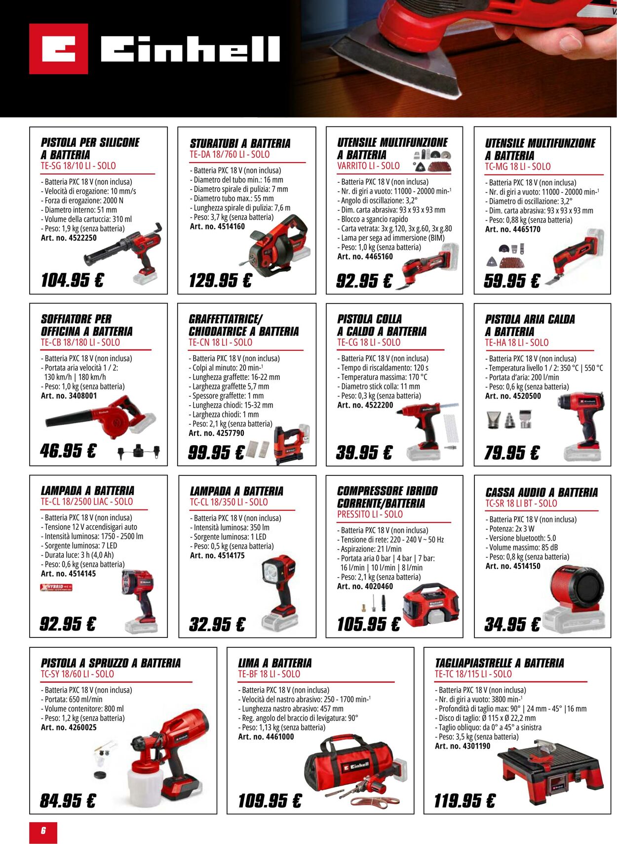 Volantino Einhell 02.10.2025 - 02.11.2025