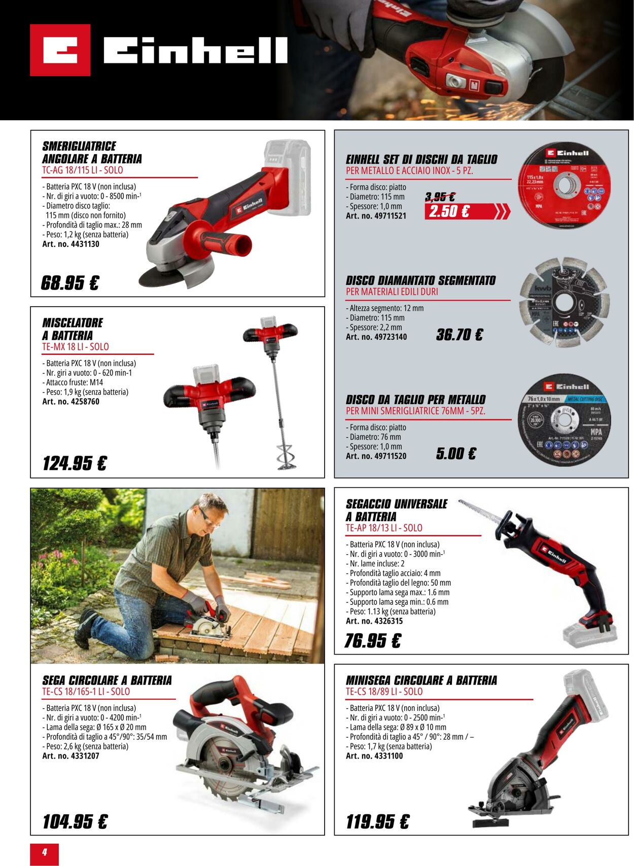 Volantino Einhell 02.10.2025 - 02.11.2025