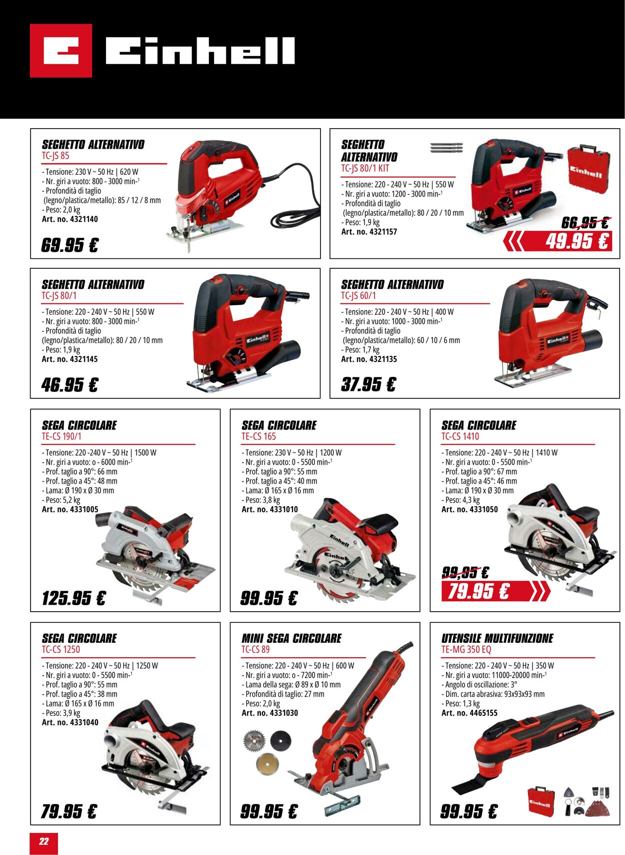 Volantino Einhell 02.10.2025 - 02.11.2025