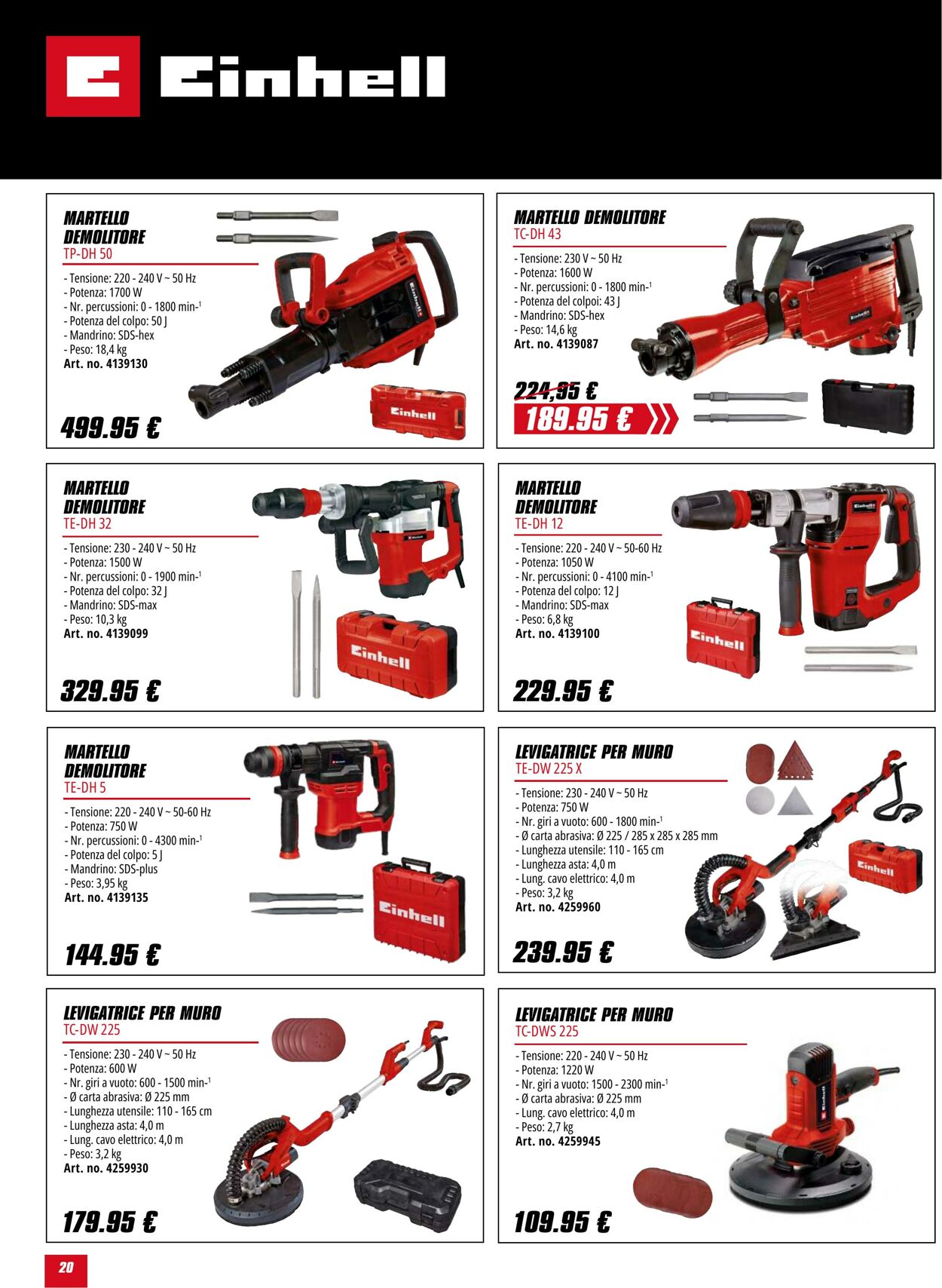 Volantino Einhell 02.10.2025 - 02.11.2025