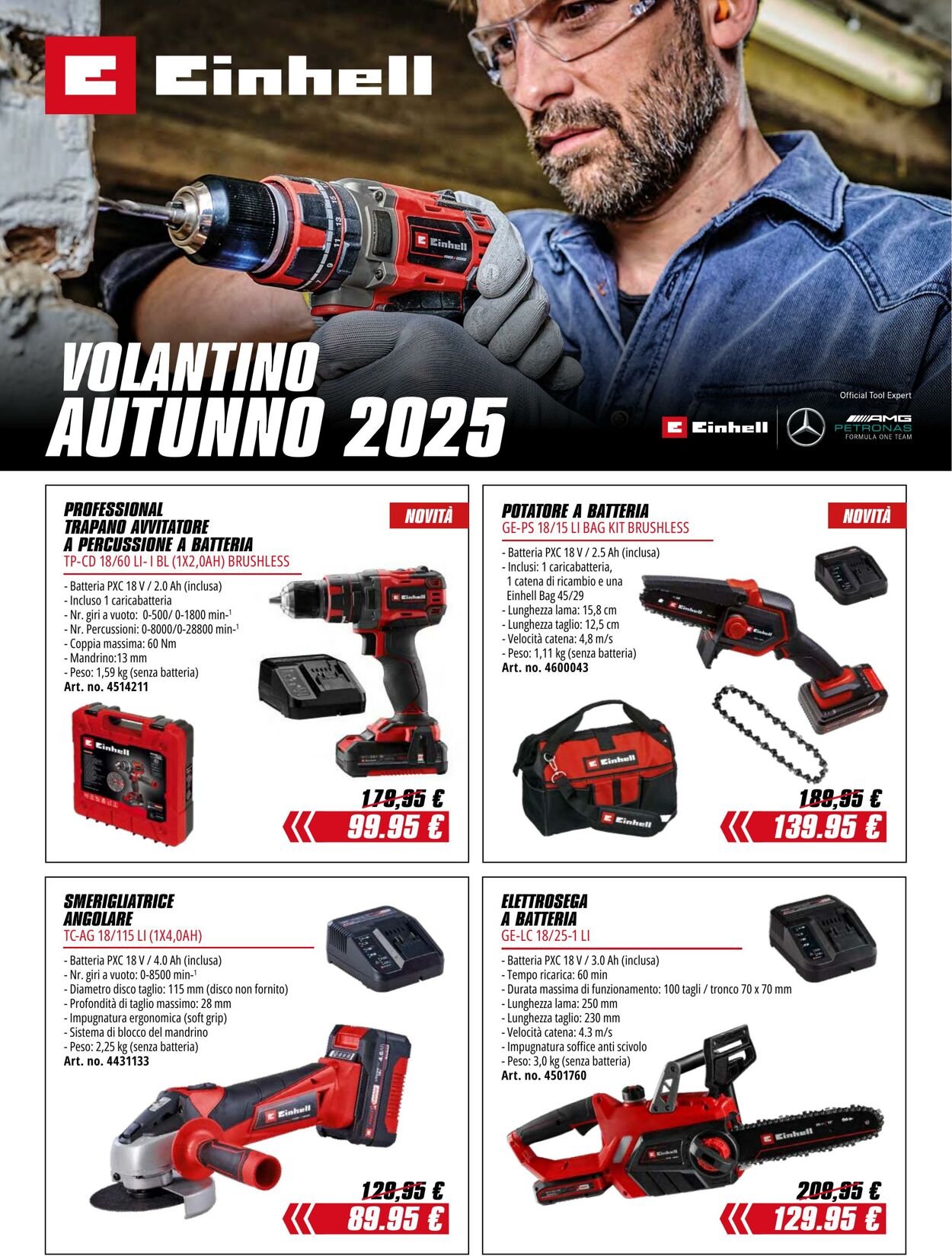 Volantino Einhell 02.10.2025 - 02.11.2025